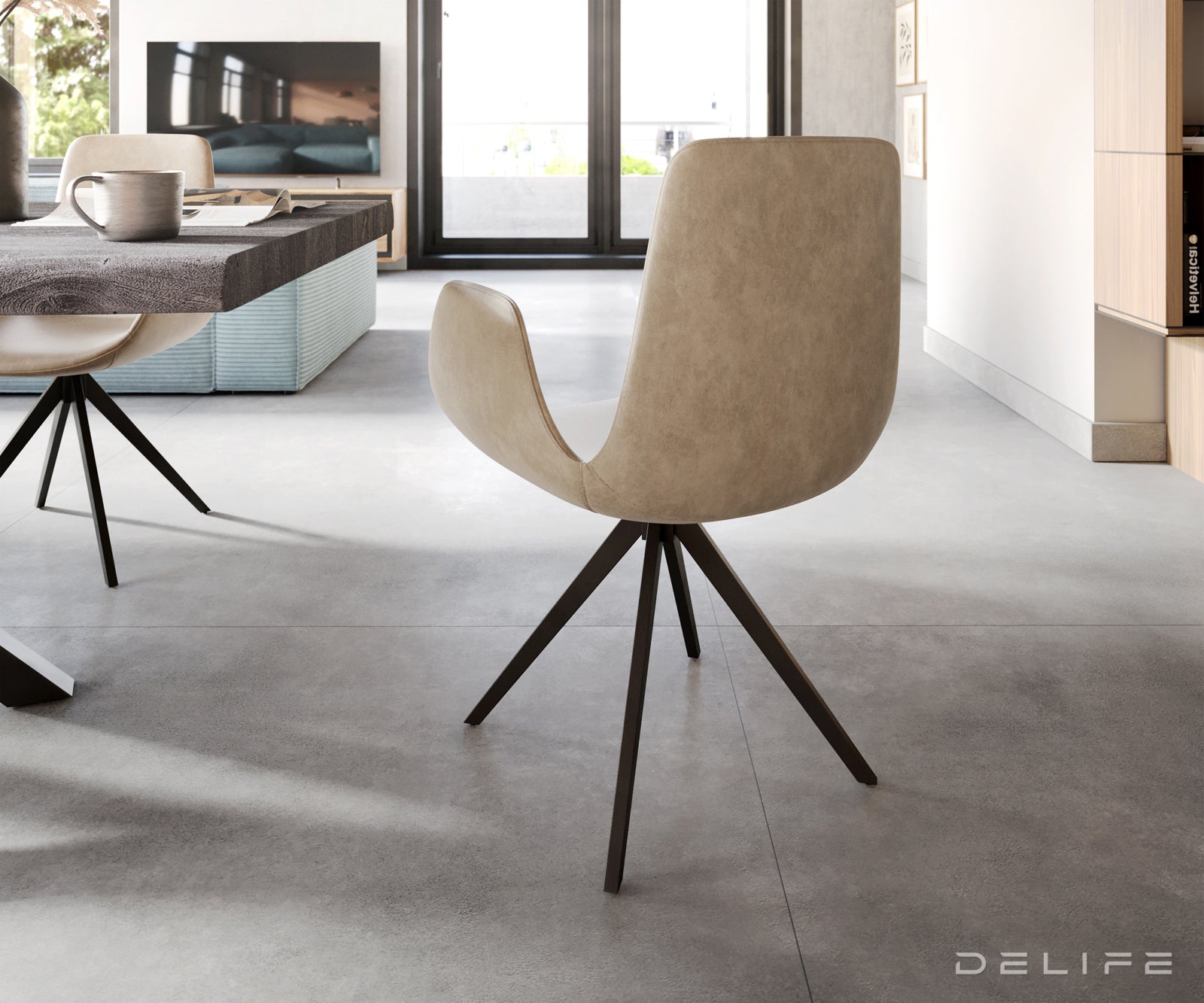 Blagovaonska stolica Ilia, Materijal: Mikrofibra