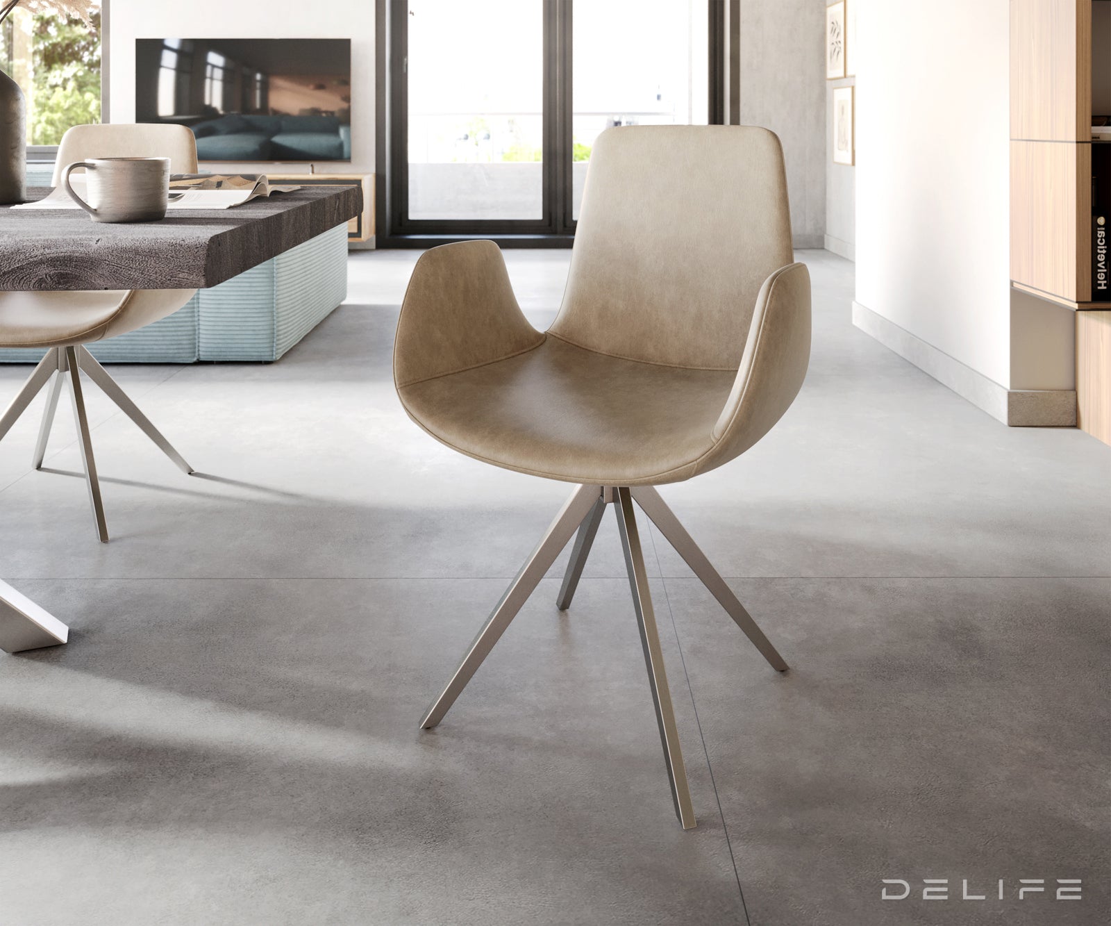 Blagovaonska stolica Ilia, Materijal: Mikrofibra