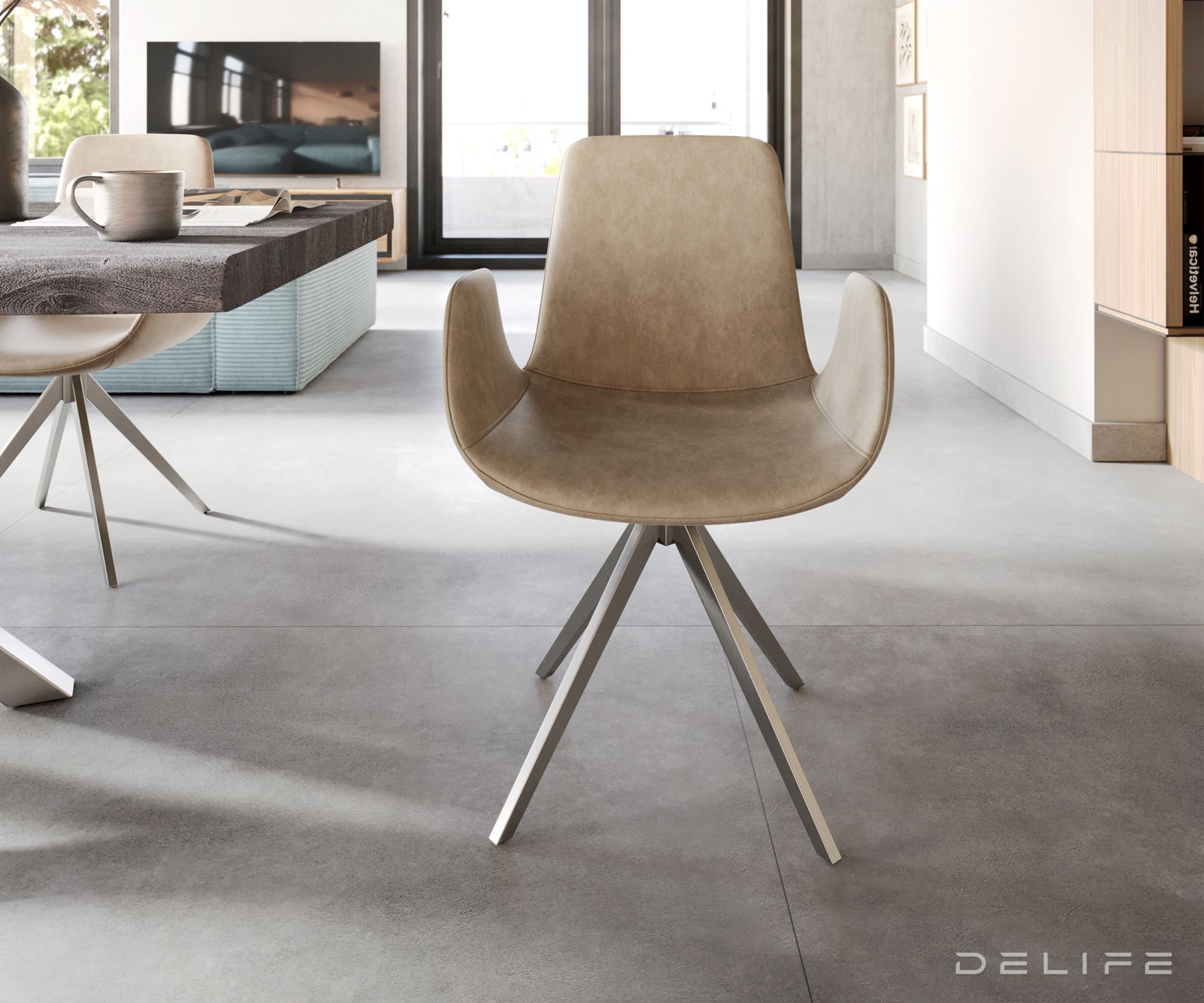 Blagovaonska stolica Ilia, Materijal: Mikrofibra