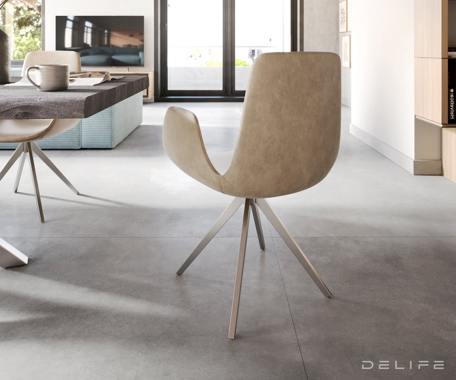 Blagovaonska stolica Ilia, Materijal: Mikrofibra