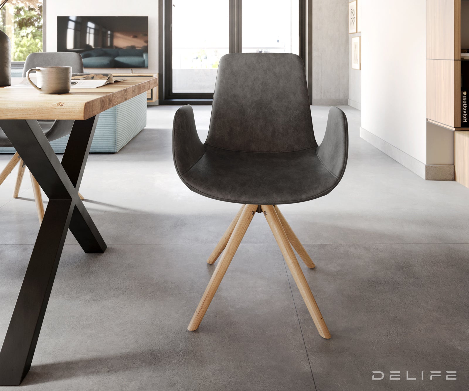 Blagovaonska stolica Ilia, Materijal: Mikrofibra