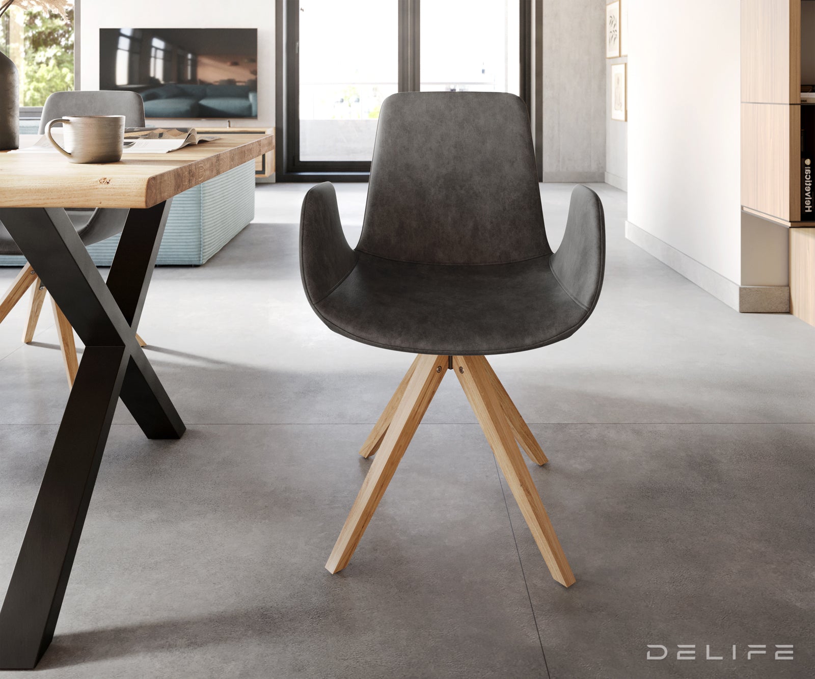 Blagovaonska stolica Ilia, Materijal: Mikrofibra