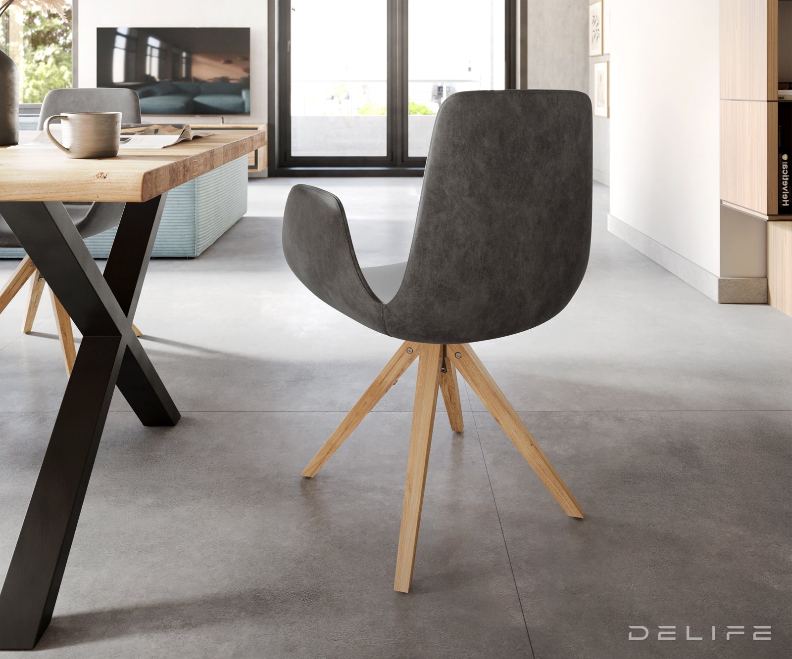 Blagovaonska stolica Ilia, Materijal: Mikrofibra