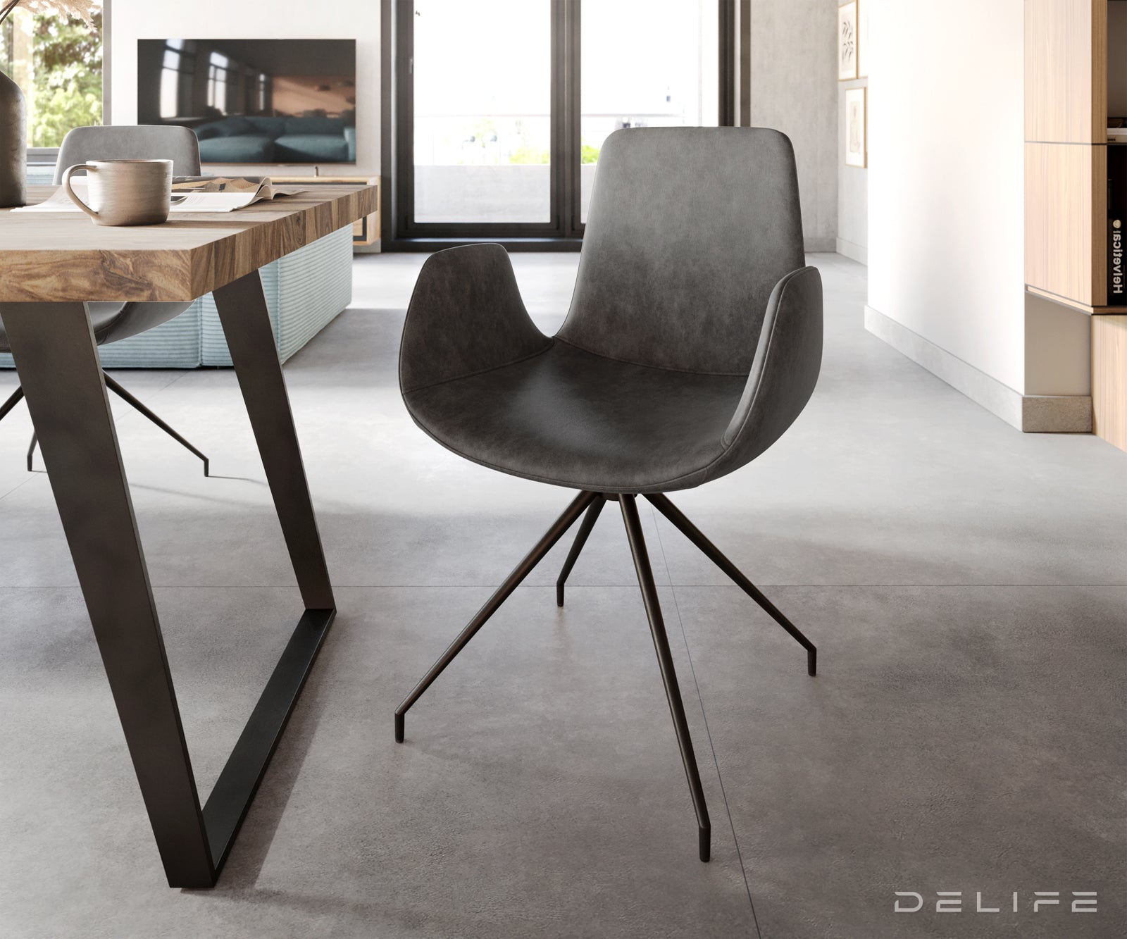 Blagovaonska stolica Ilia, Materijal: Mikrofibra