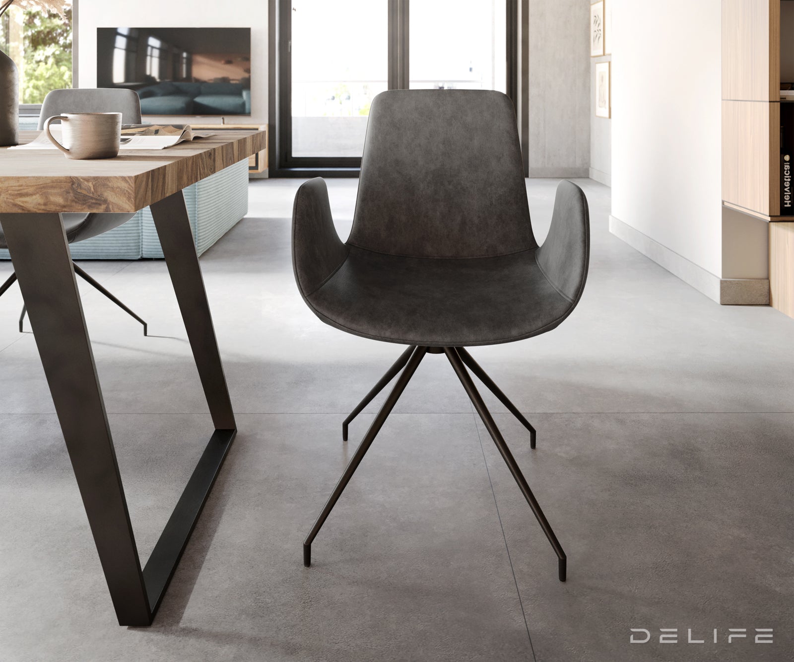 Blagovaonska stolica Ilia, Materijal: Mikrofibra