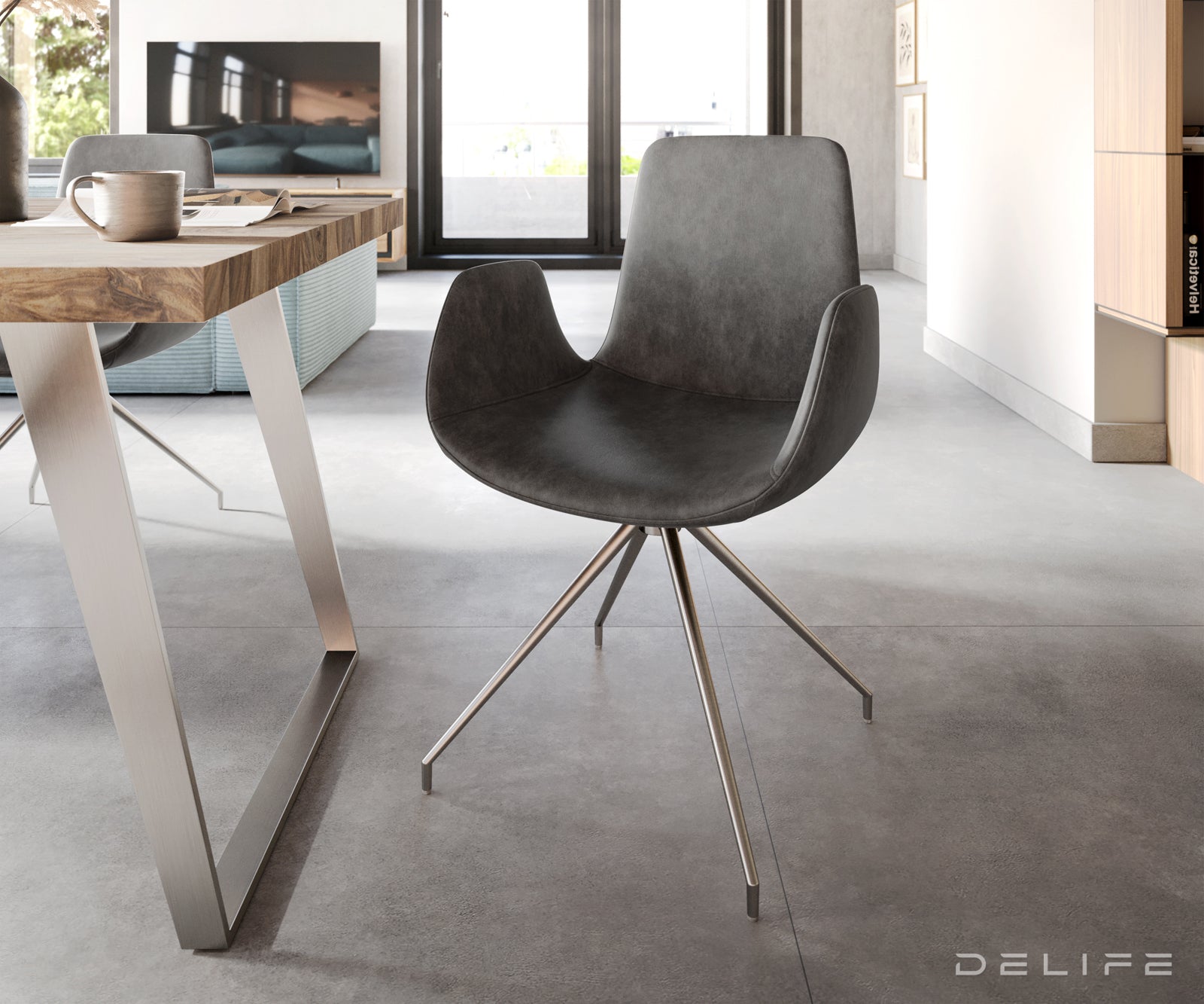 Blagovaonska stolica Ilia, Materijal: Mikrofibra