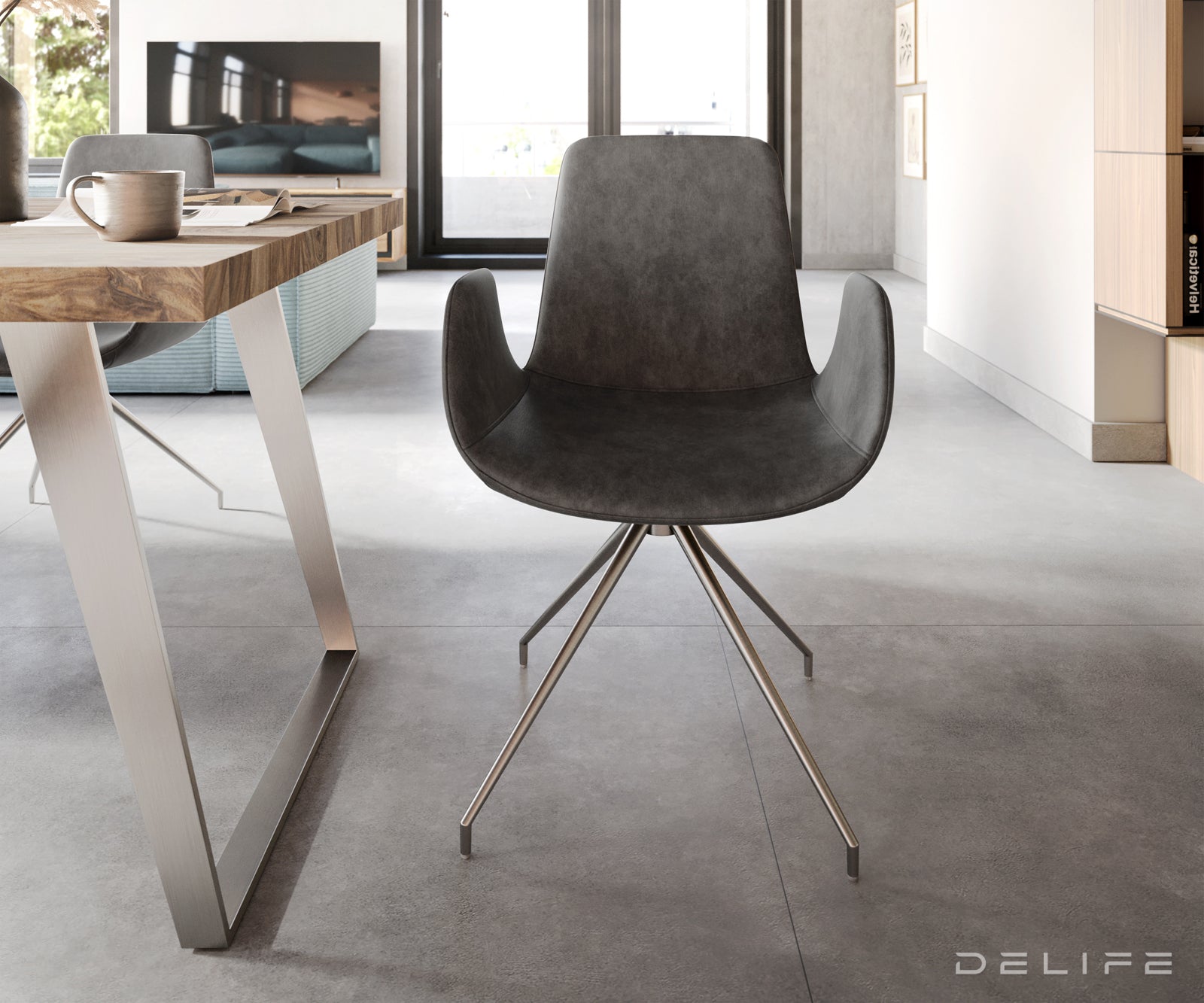 Blagovaonska stolica Ilia, Materijal: Mikrofibra