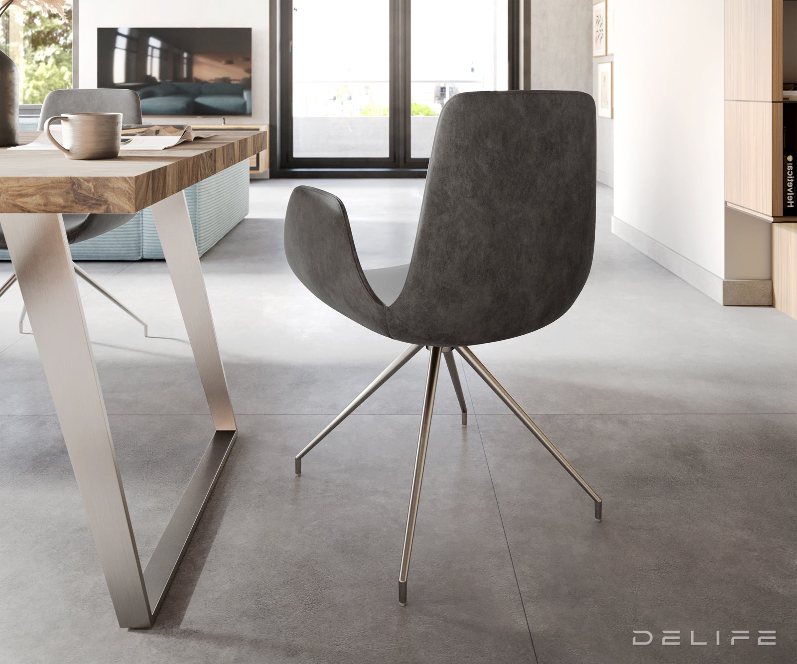 Blagovaonska stolica Ilia, Materijal: Mikrofibra