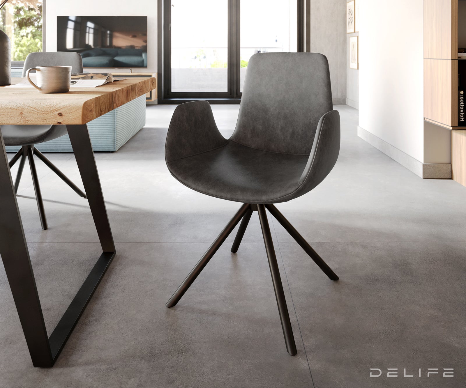 Blagovaonska stolica Ilia, Materijal: Mikrofibra