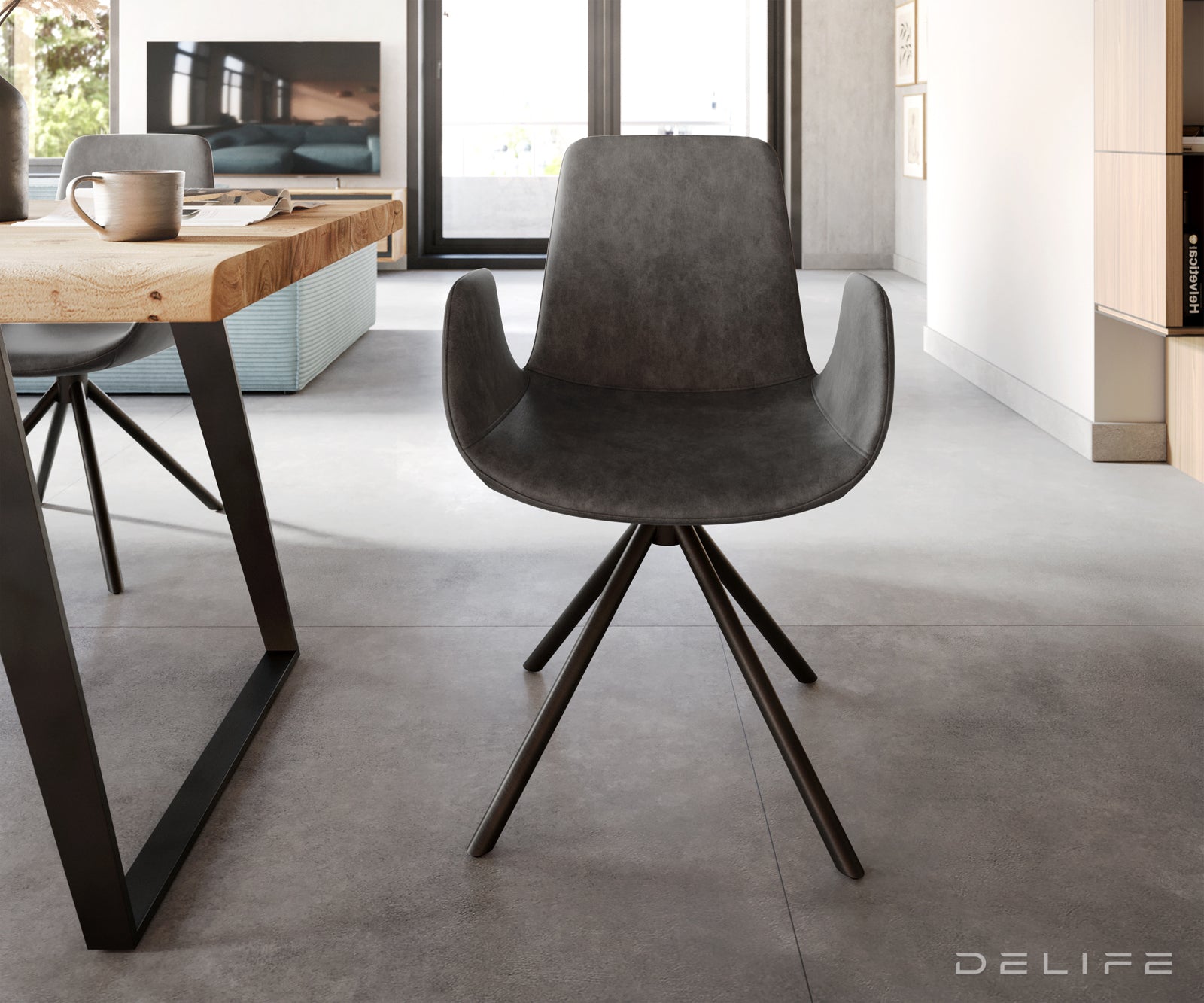 Blagovaonska stolica Ilia, Materijal: Mikrofibra