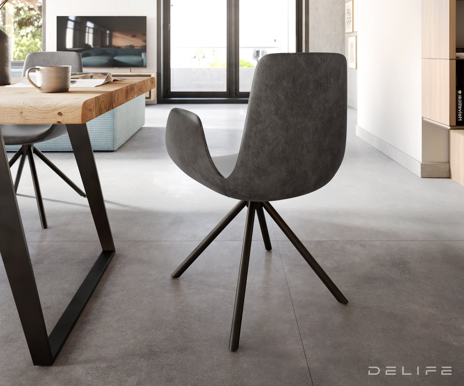 Blagovaonska stolica Ilia, Materijal: Mikrofibra