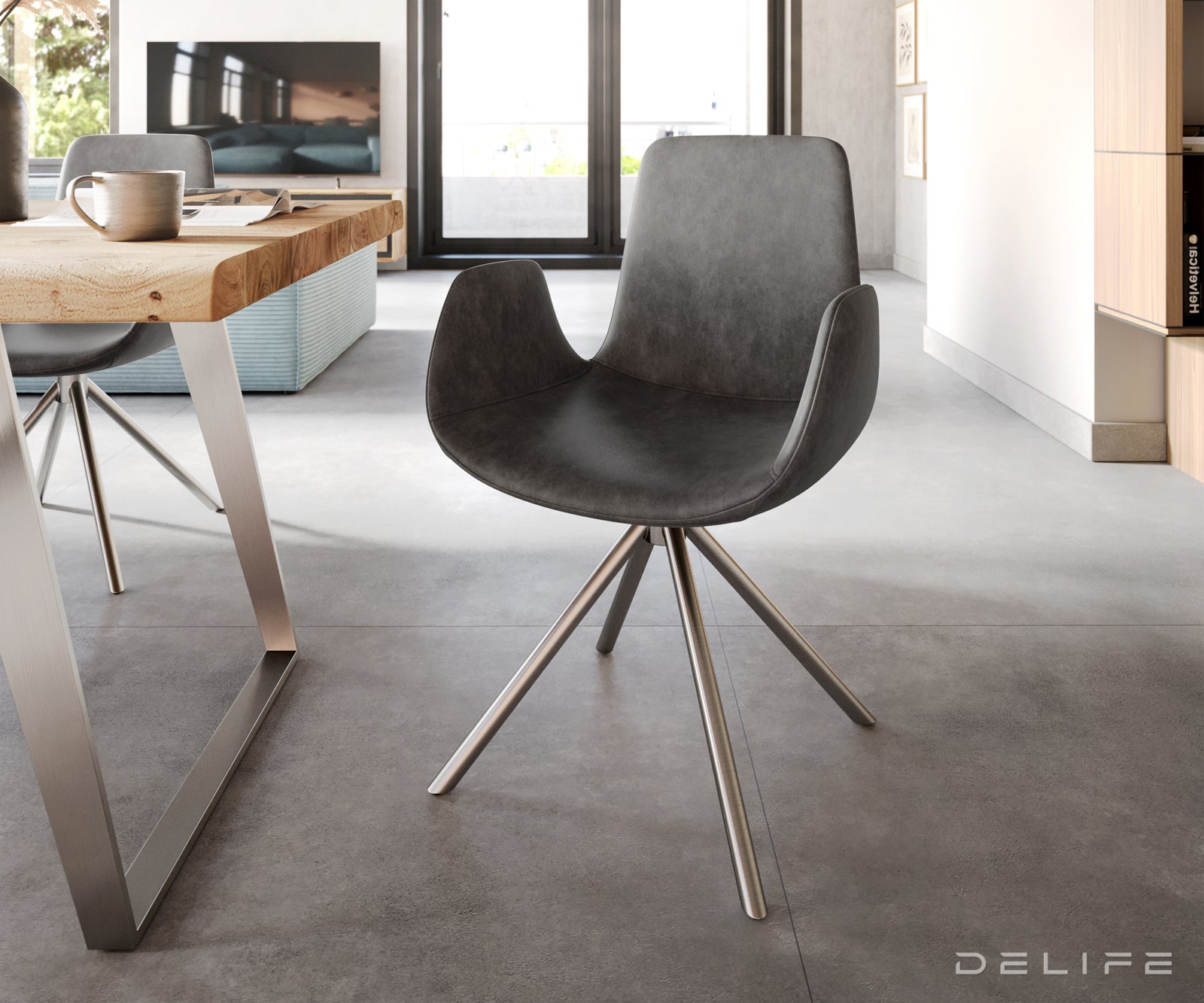 Blagovaonska stolica Ilia, Materijal: Mikrofibra