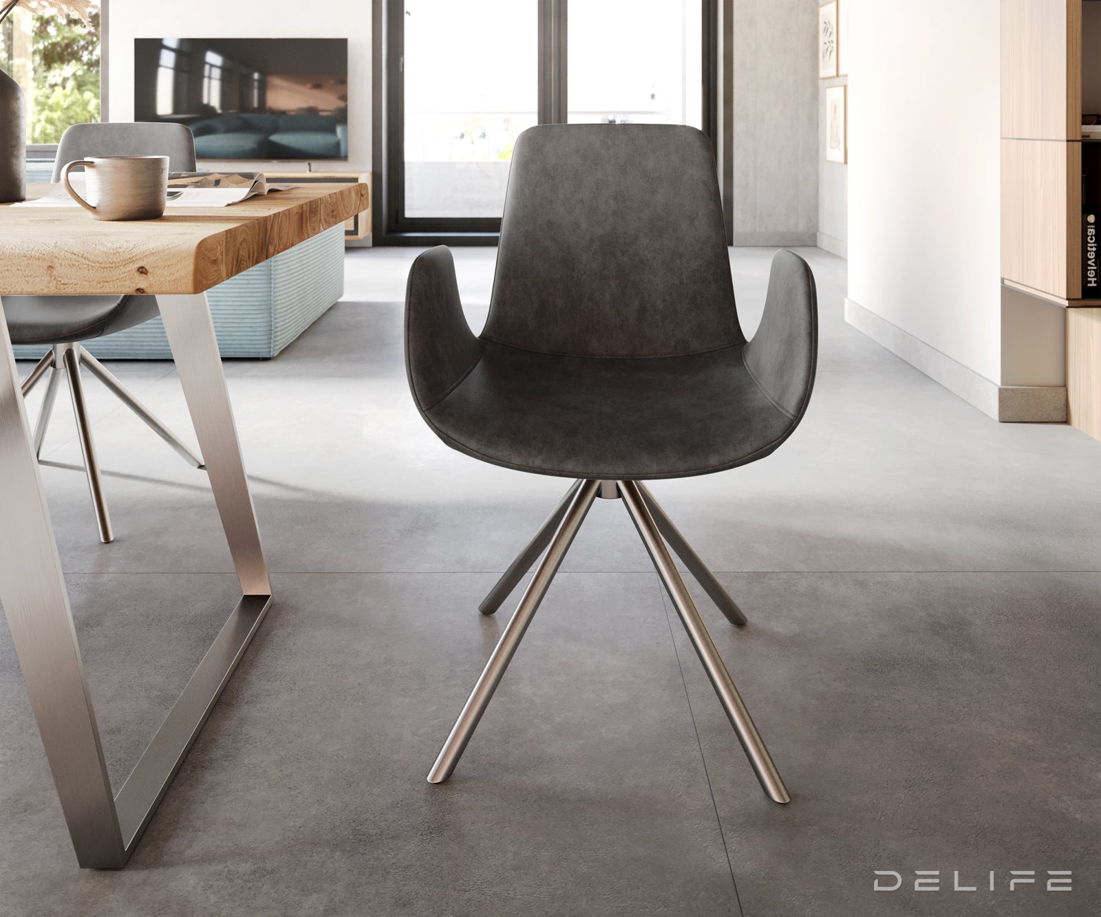 Blagovaonska stolica Ilia, Materijal: Mikrofibra