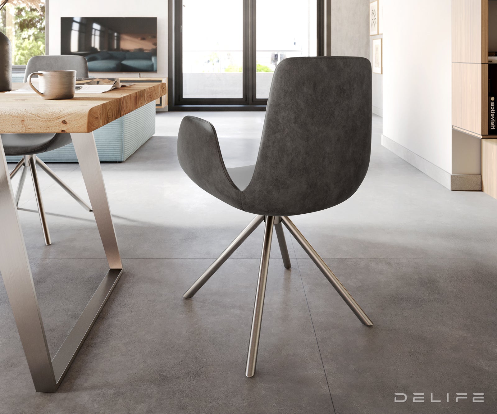 Blagovaonska stolica Ilia, Materijal: Mikrofibra