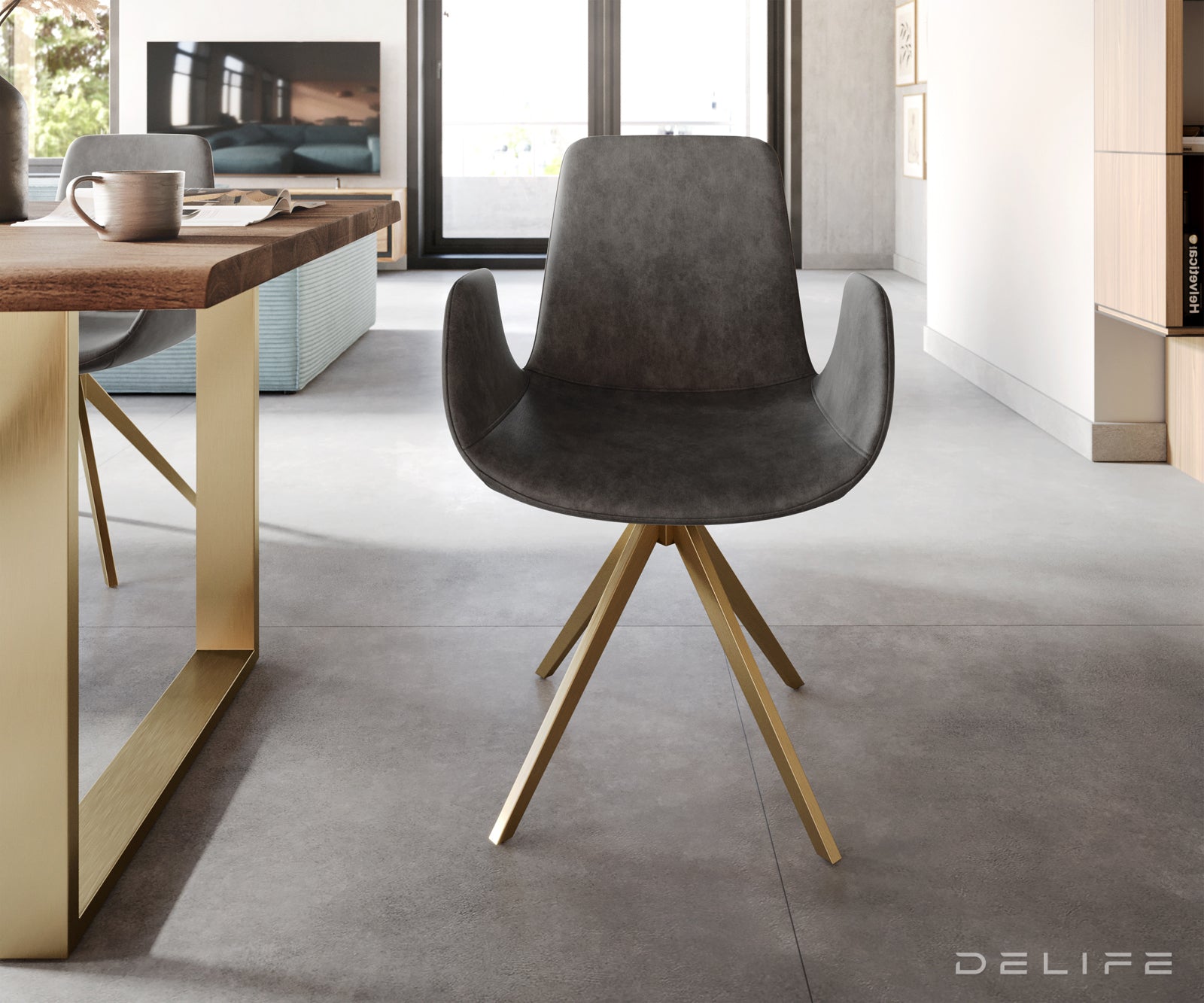 Blagovaonska stolica Ilia, Materijal: Mikrofibra