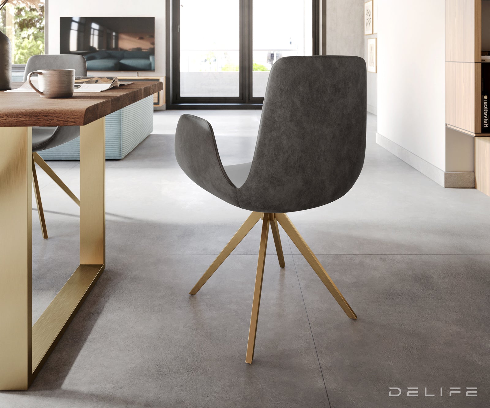 Blagovaonska stolica Ilia, Materijal: Mikrofibra