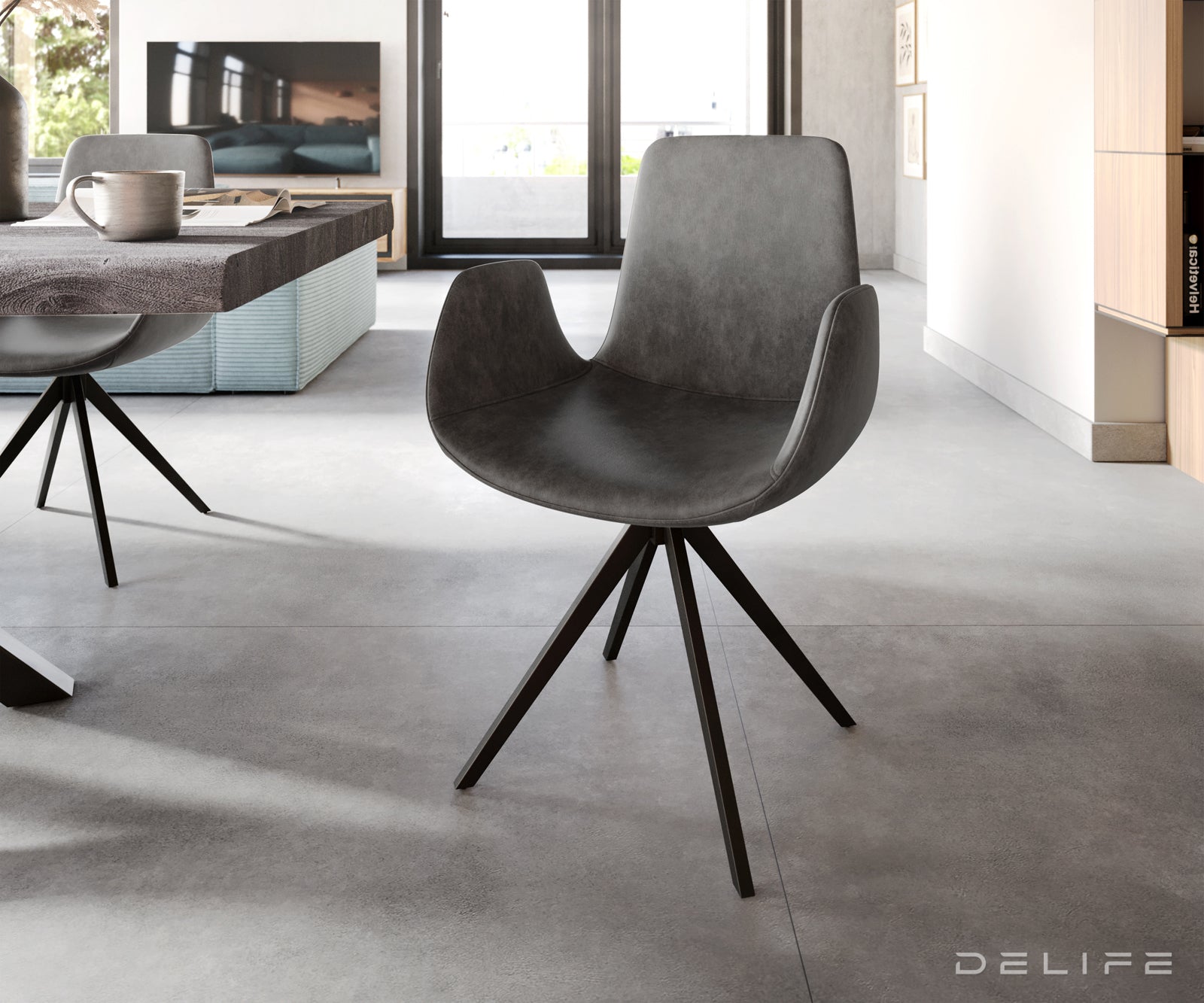 Blagovaonska stolica Ilia, Materijal: Mikrofibra