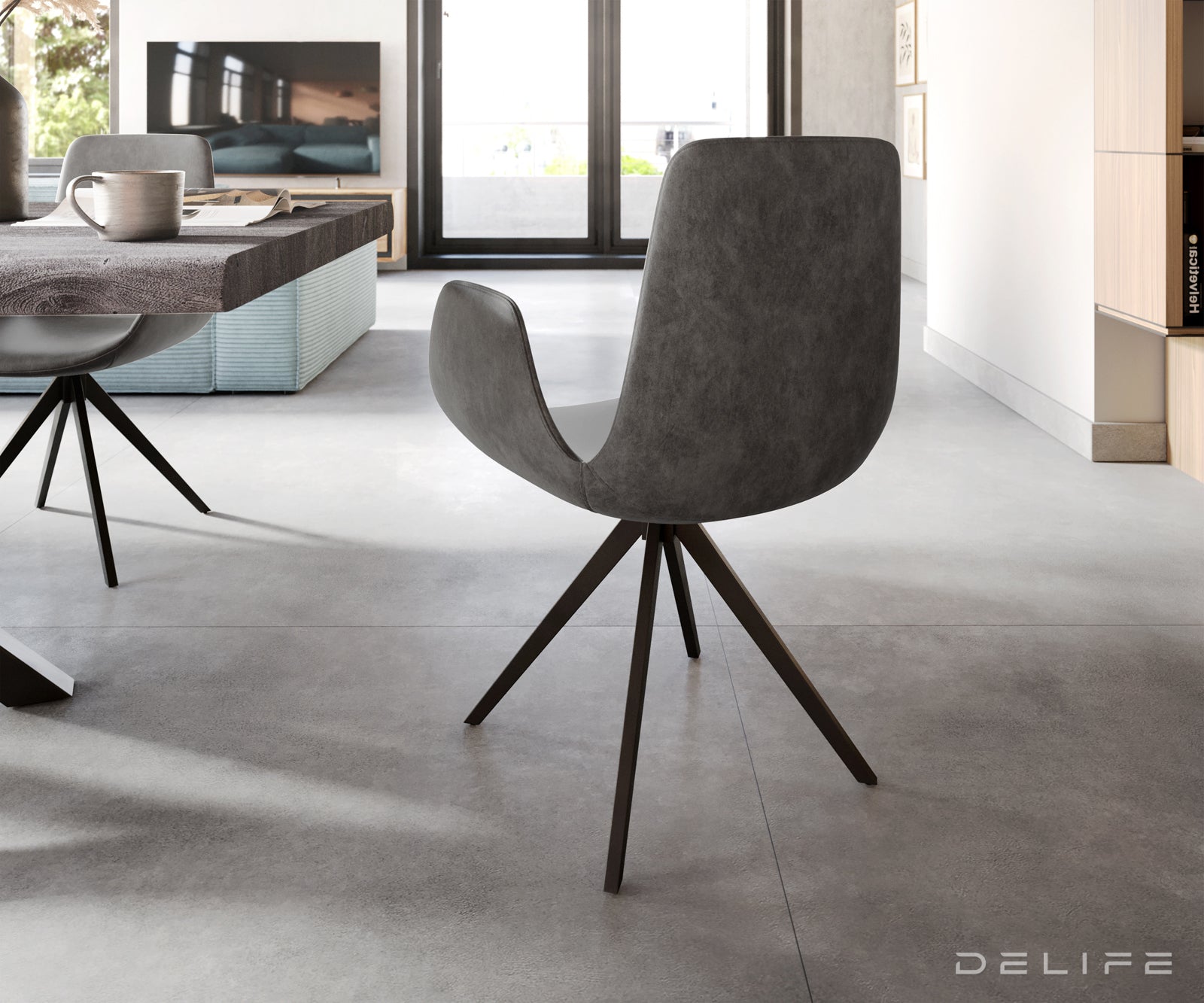 Blagovaonska stolica Ilia, Materijal: Mikrofibra