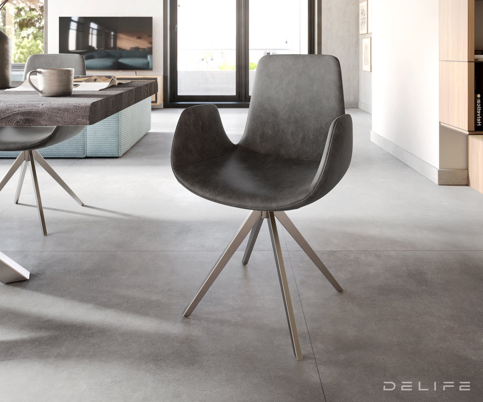 Blagovaonska stolica Ilia, Materijal: Mikrofibra