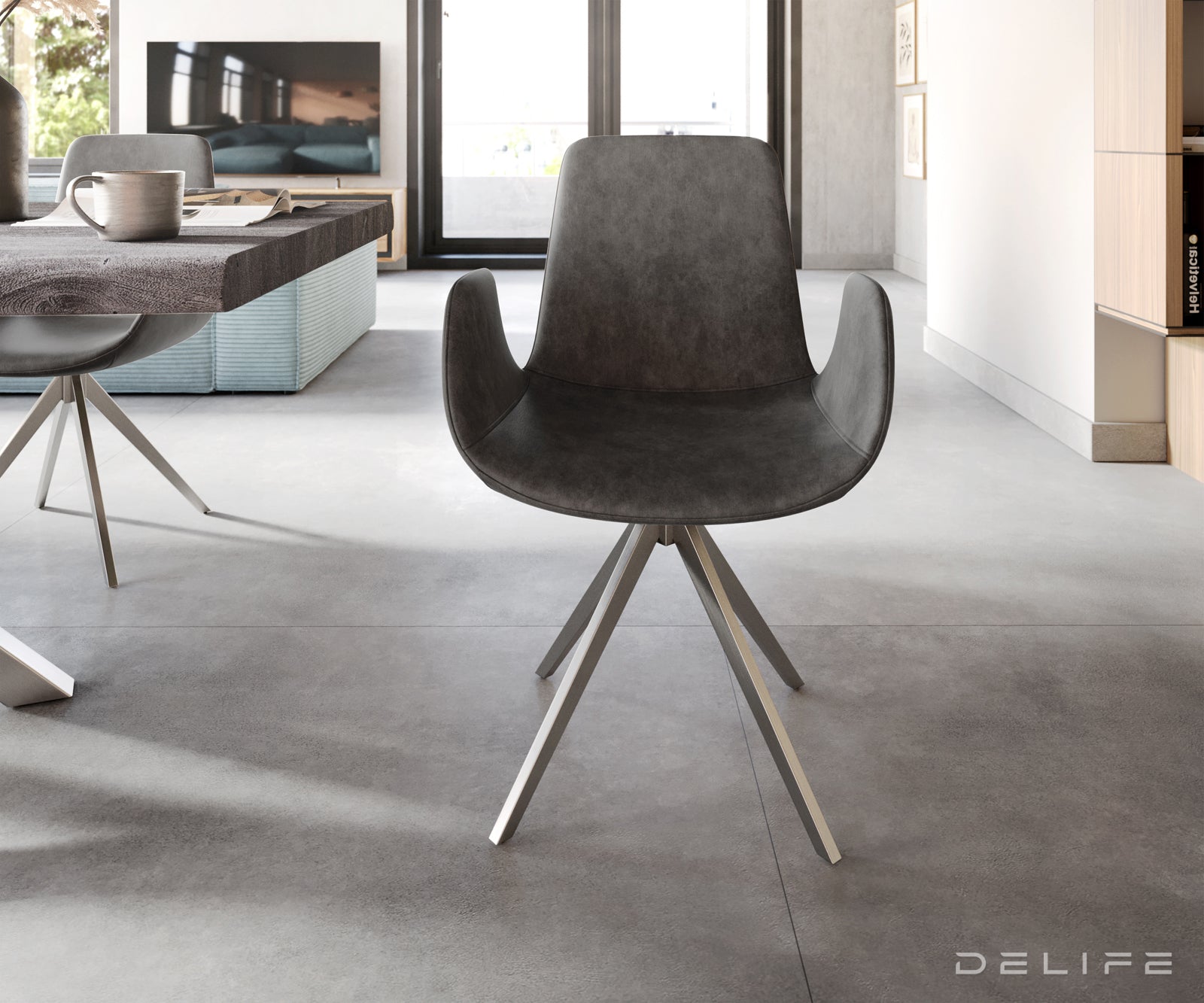 Blagovaonska stolica Ilia, Materijal: Mikrofibra