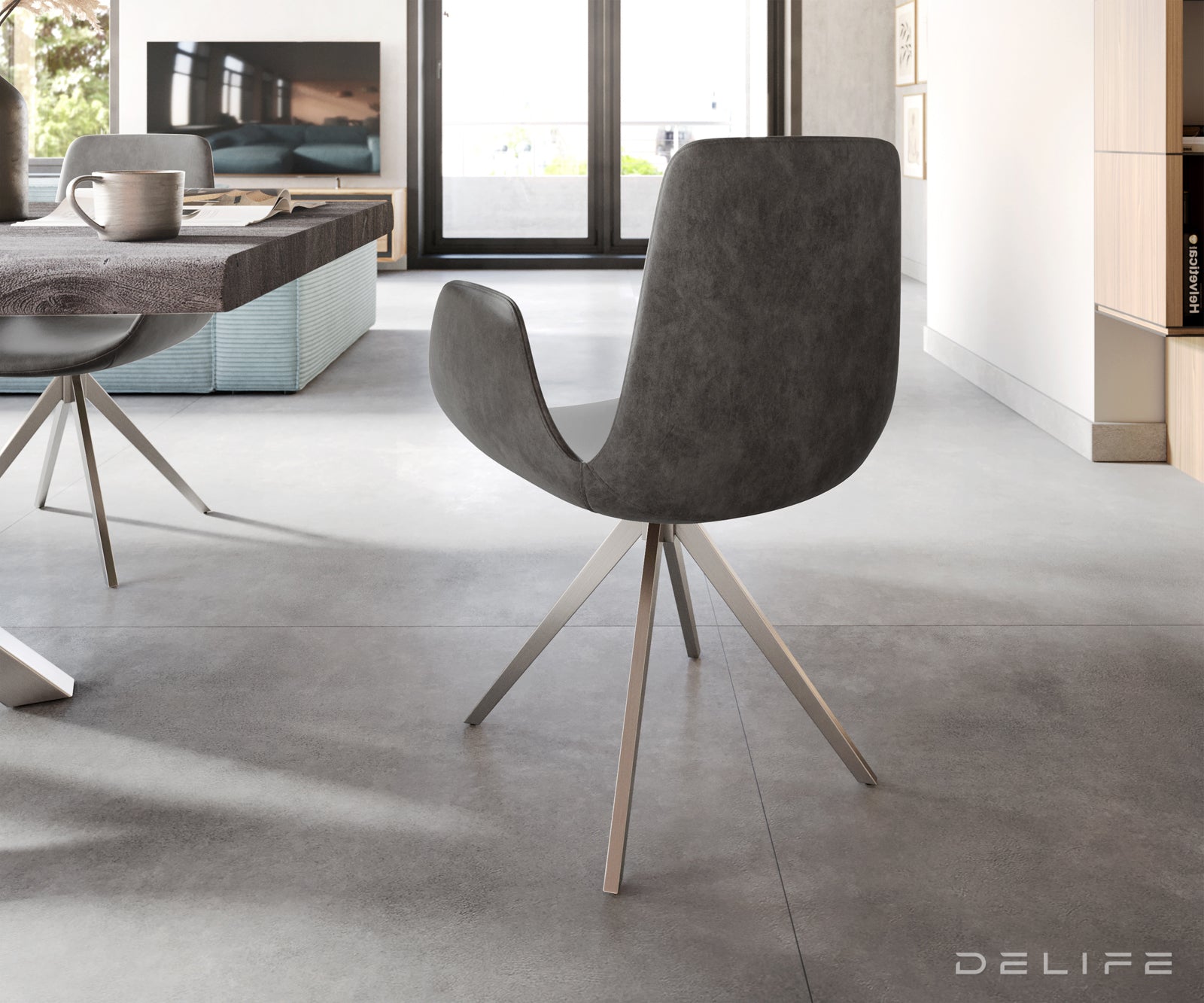 Blagovaonska stolica Ilia, Materijal: Mikrofibra