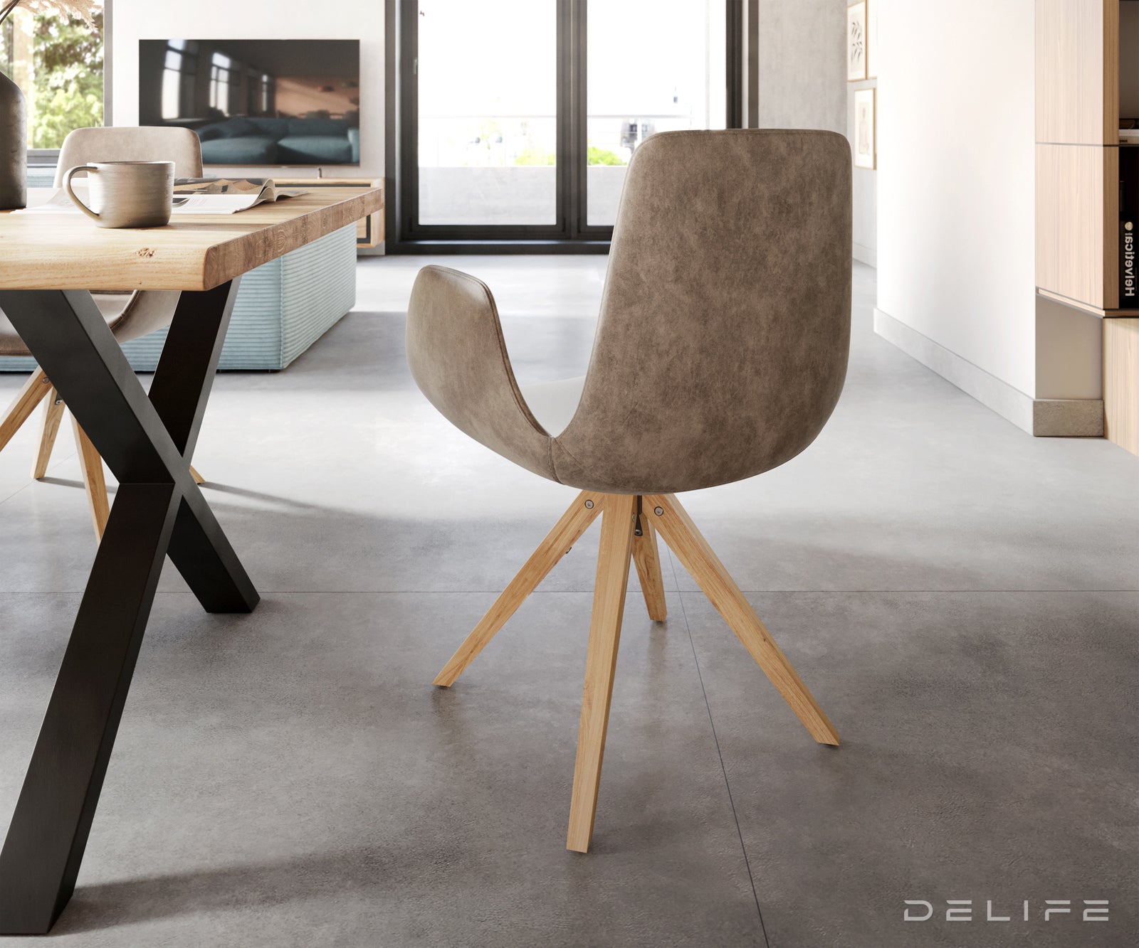 Blagovaonska stolica Ilia, Materijal: Mikrofibra