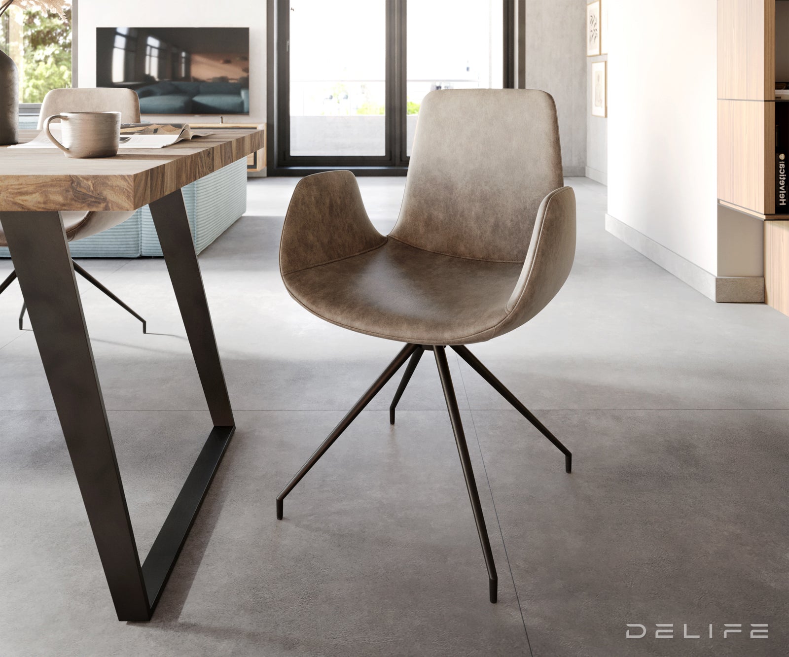 Blagovaonska stolica Ilia, Materijal: Mikrofibra