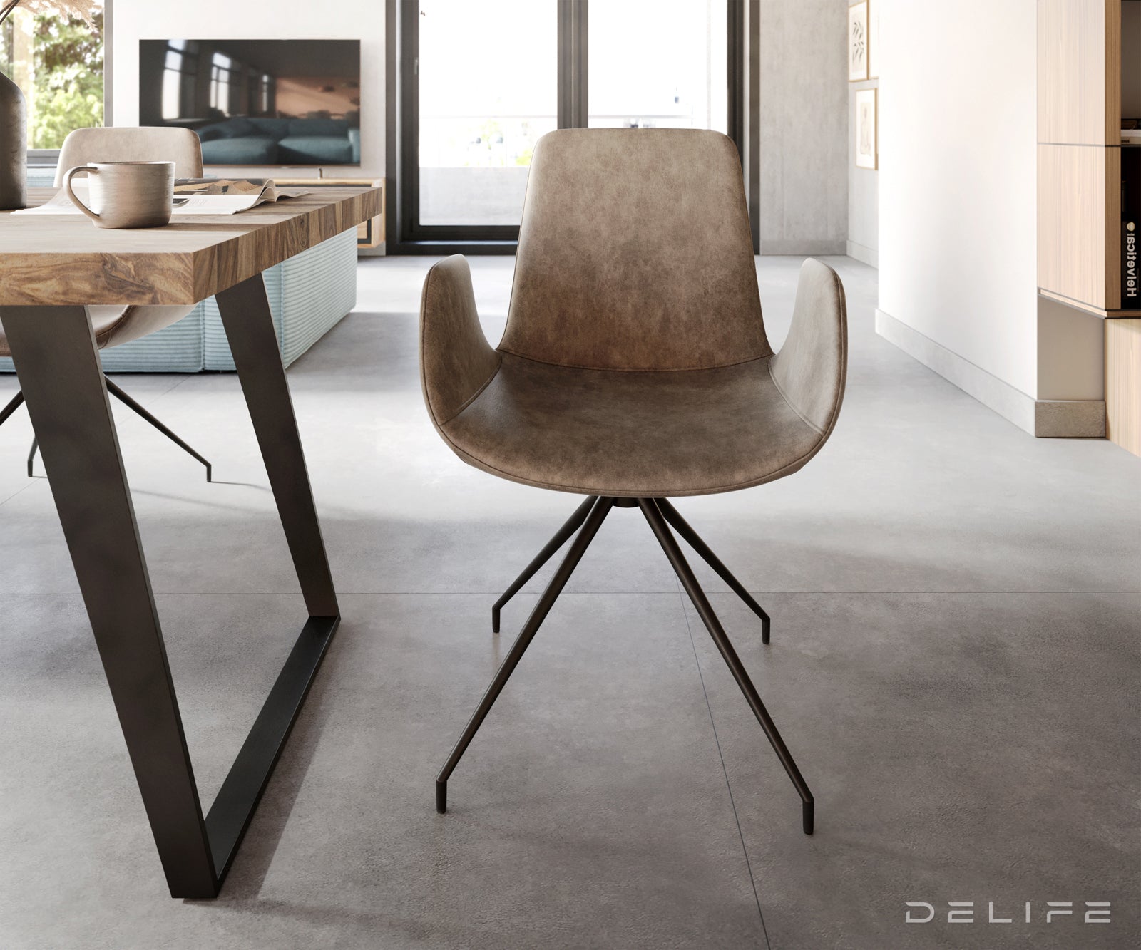 Blagovaonska stolica Ilia, Materijal: Mikrofibra