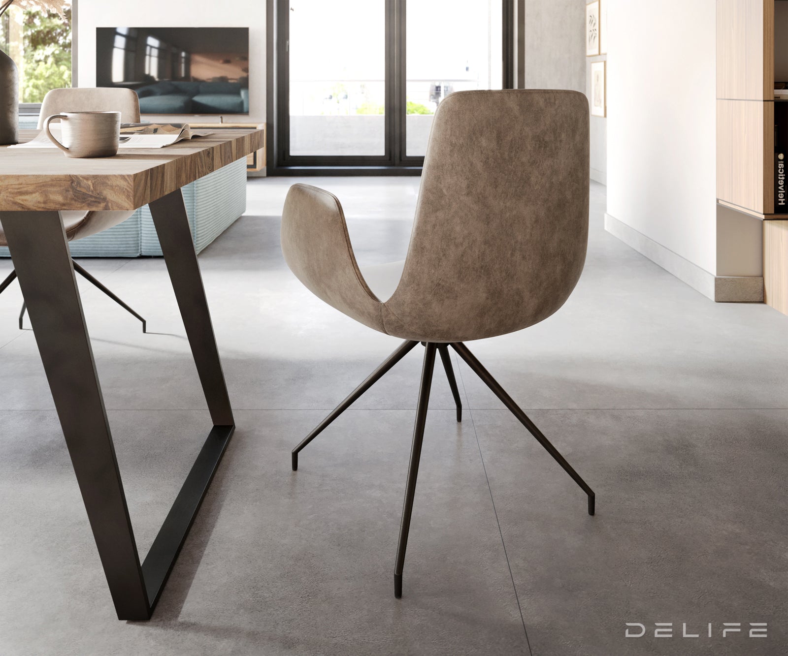 Blagovaonska stolica Ilia, Materijal: Mikrofibra