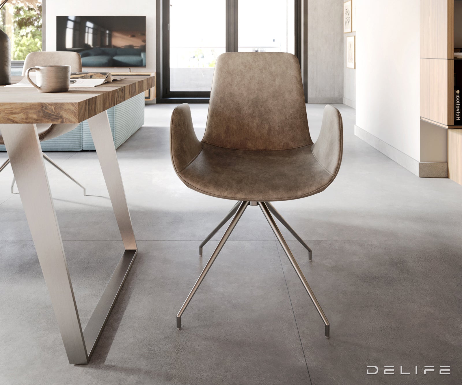 Blagovaonska stolica Ilia, Materijal: Mikrofibra