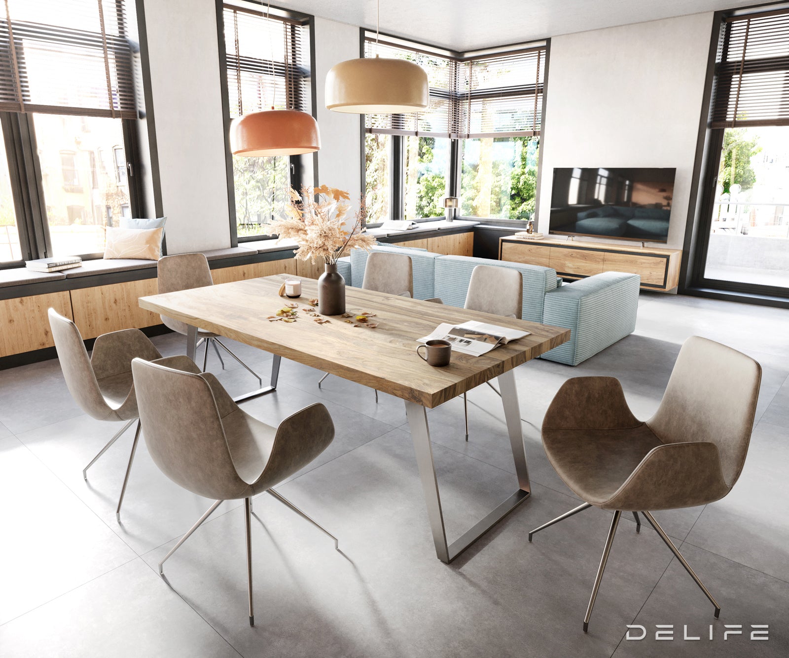 Blagovaonska stolica Ilia, Materijal: Mikrofibra