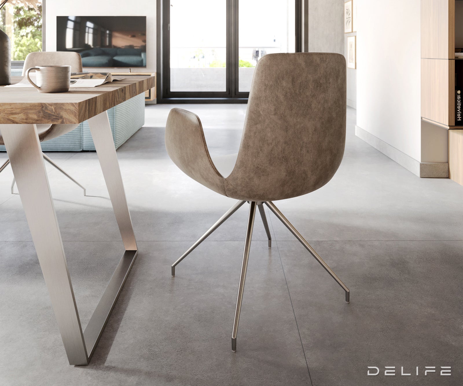 Blagovaonska stolica Ilia, Materijal: Mikrofibra