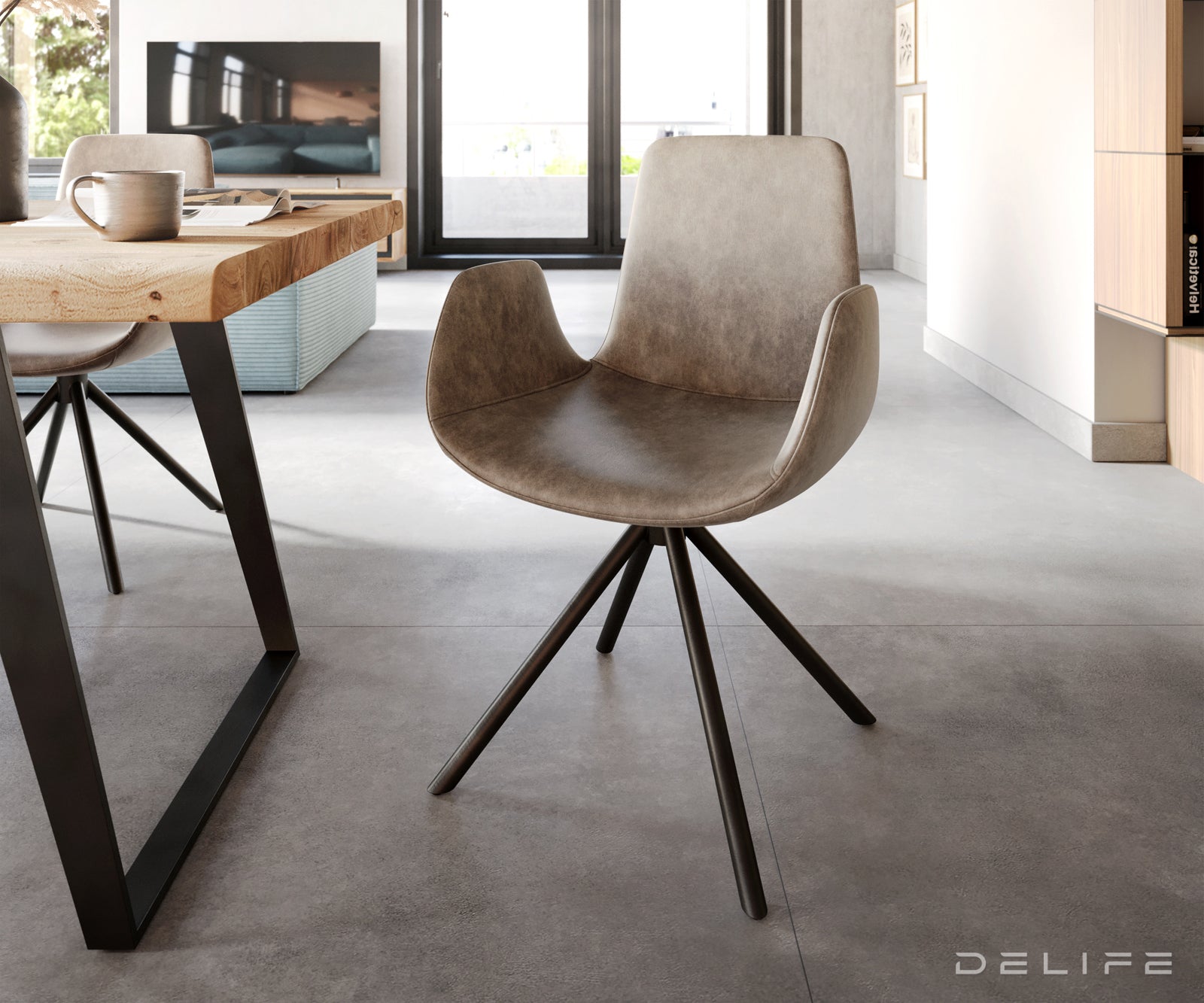 Blagovaonska stolica Ilia, Materijal: Mikrofibra