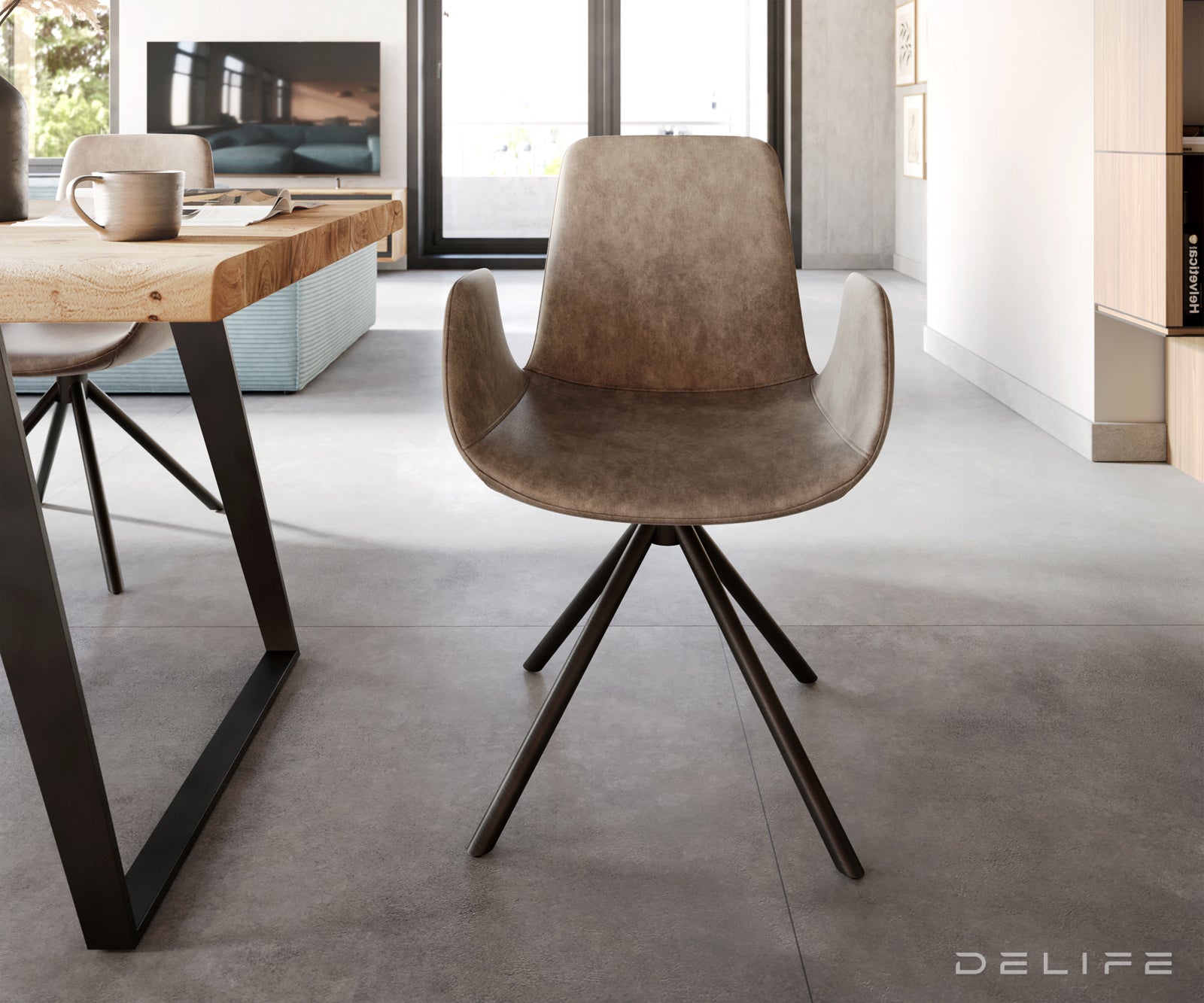 Blagovaonska stolica Ilia, Materijal: Mikrofibra