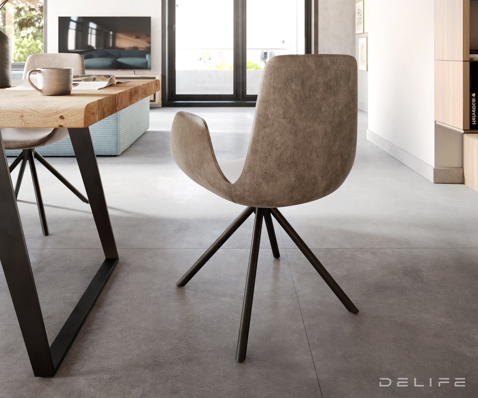 Blagovaonska stolica Ilia, Materijal: Mikrofibra