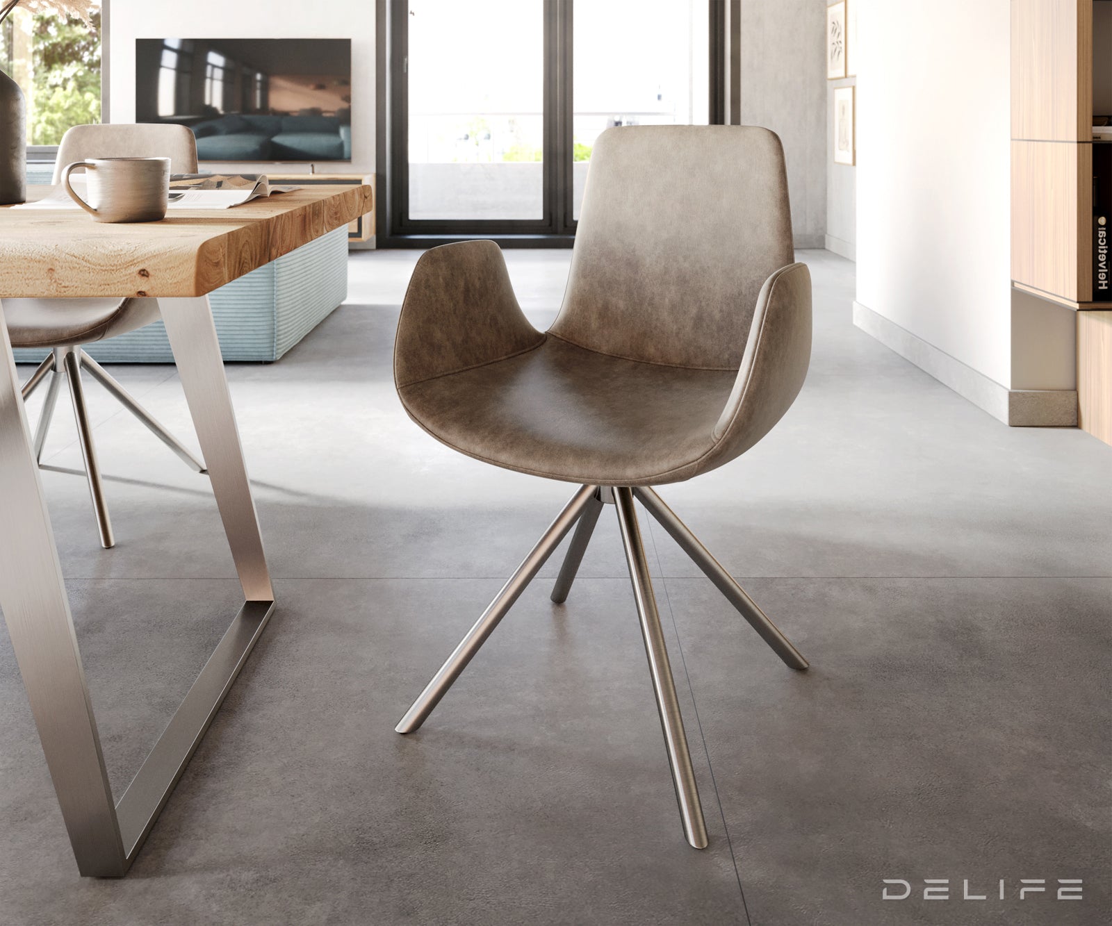 Blagovaonska stolica Ilia, Materijal: Mikrofibra