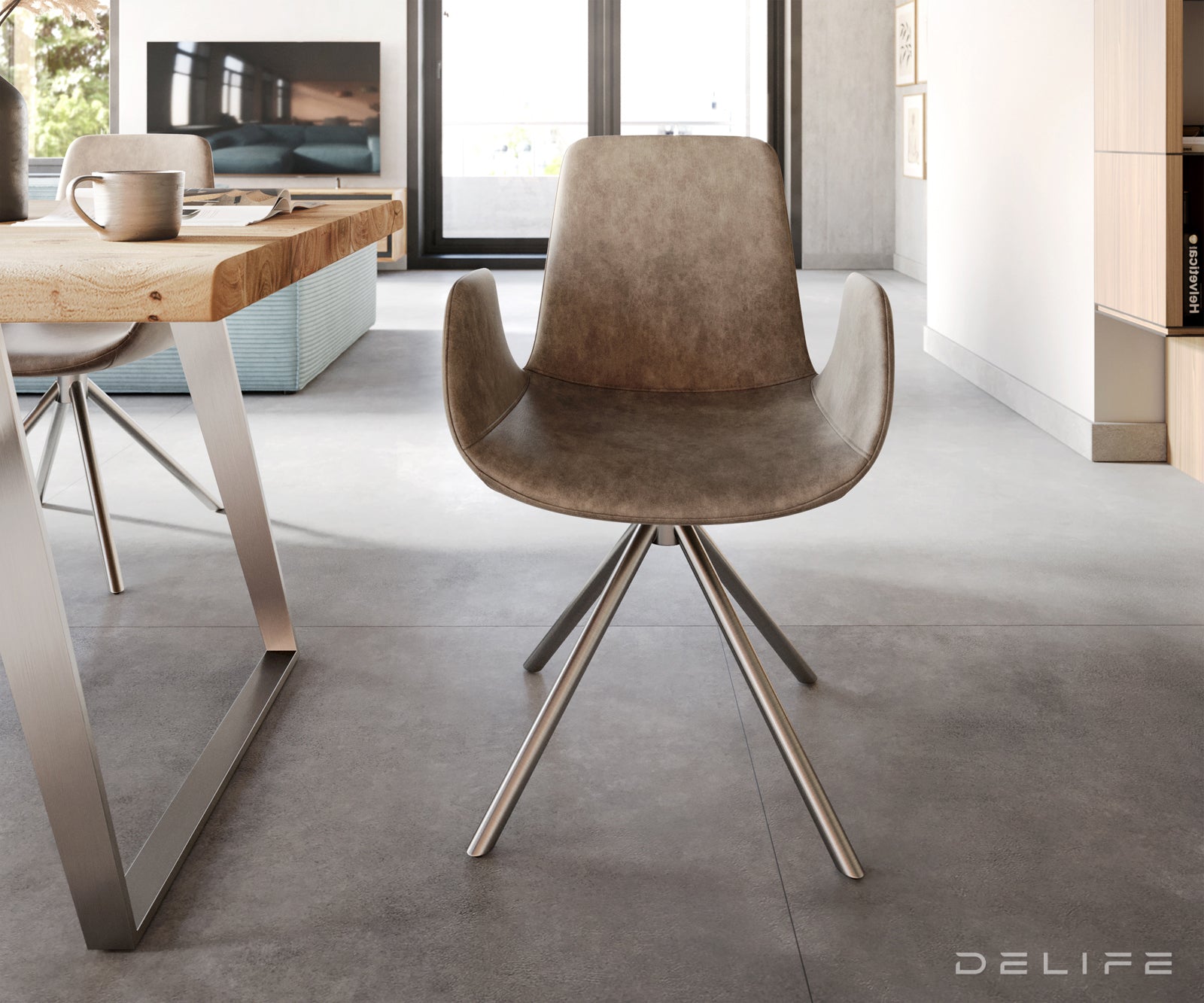 Blagovaonska stolica Ilia, Materijal: Mikrofibra