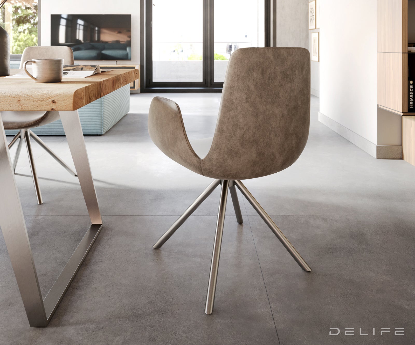 Blagovaonska stolica Ilia, Materijal: Mikrofibra