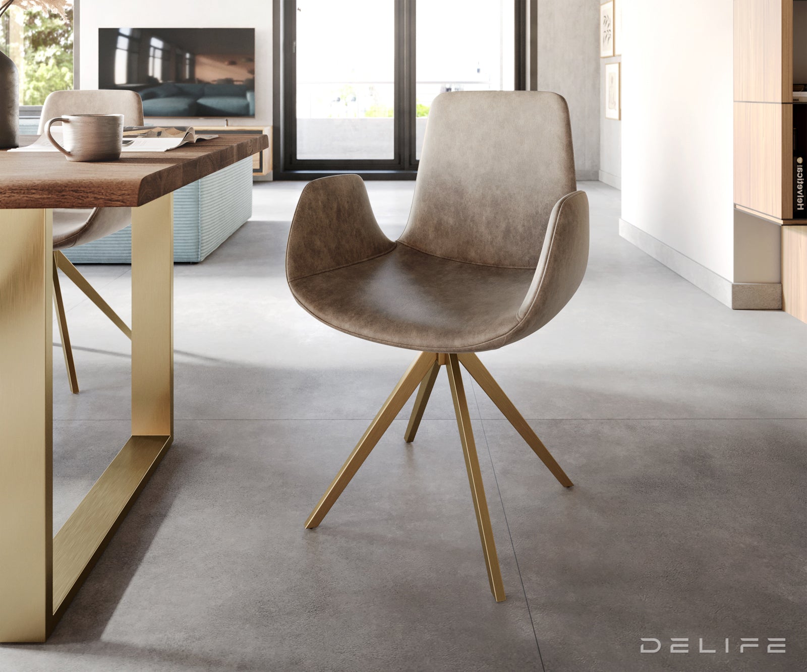 Blagovaonska stolica Ilia, Materijal: Mikrofibra