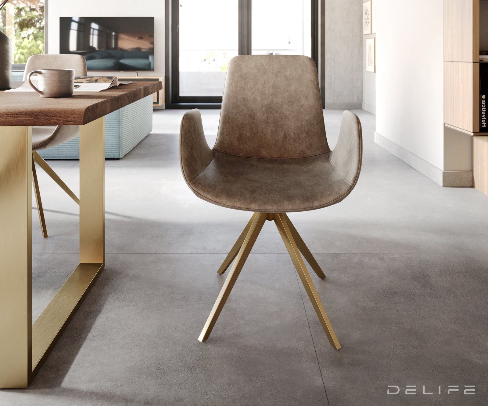 Blagovaonska stolica Ilia, Materijal: Mikrofibra