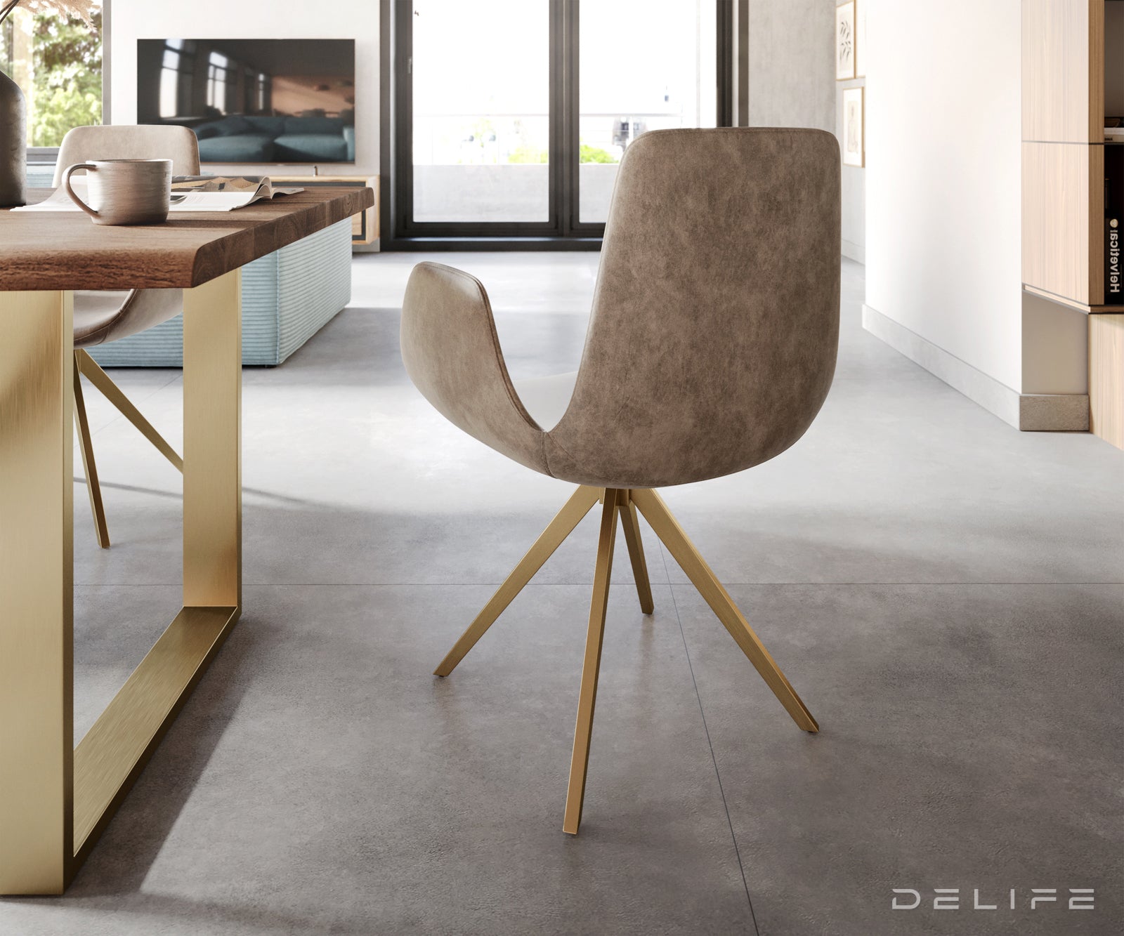 Blagovaonska stolica Ilia, Materijal: Mikrofibra