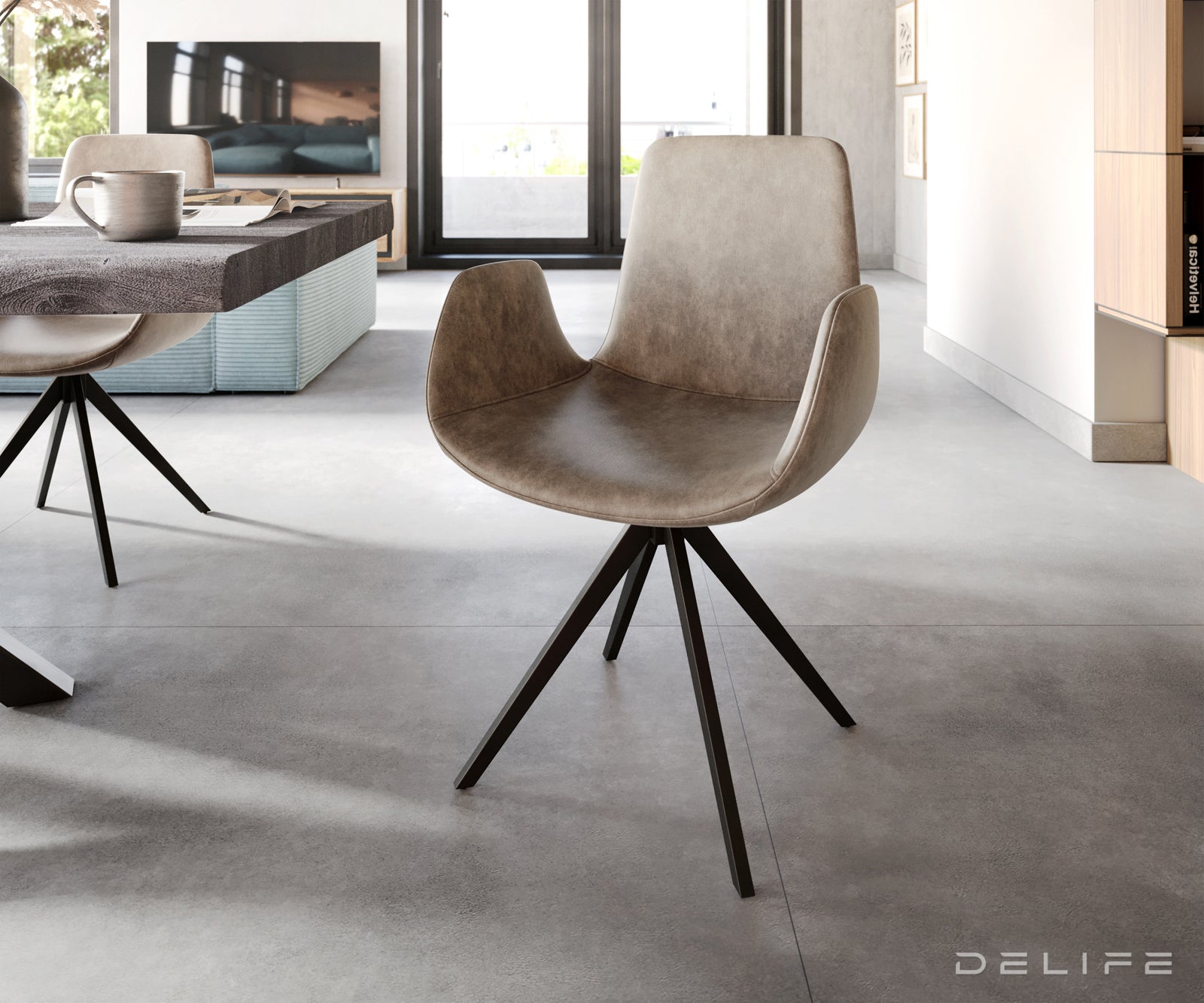 Blagovaonska stolica Ilia, Materijal: Mikrofibra