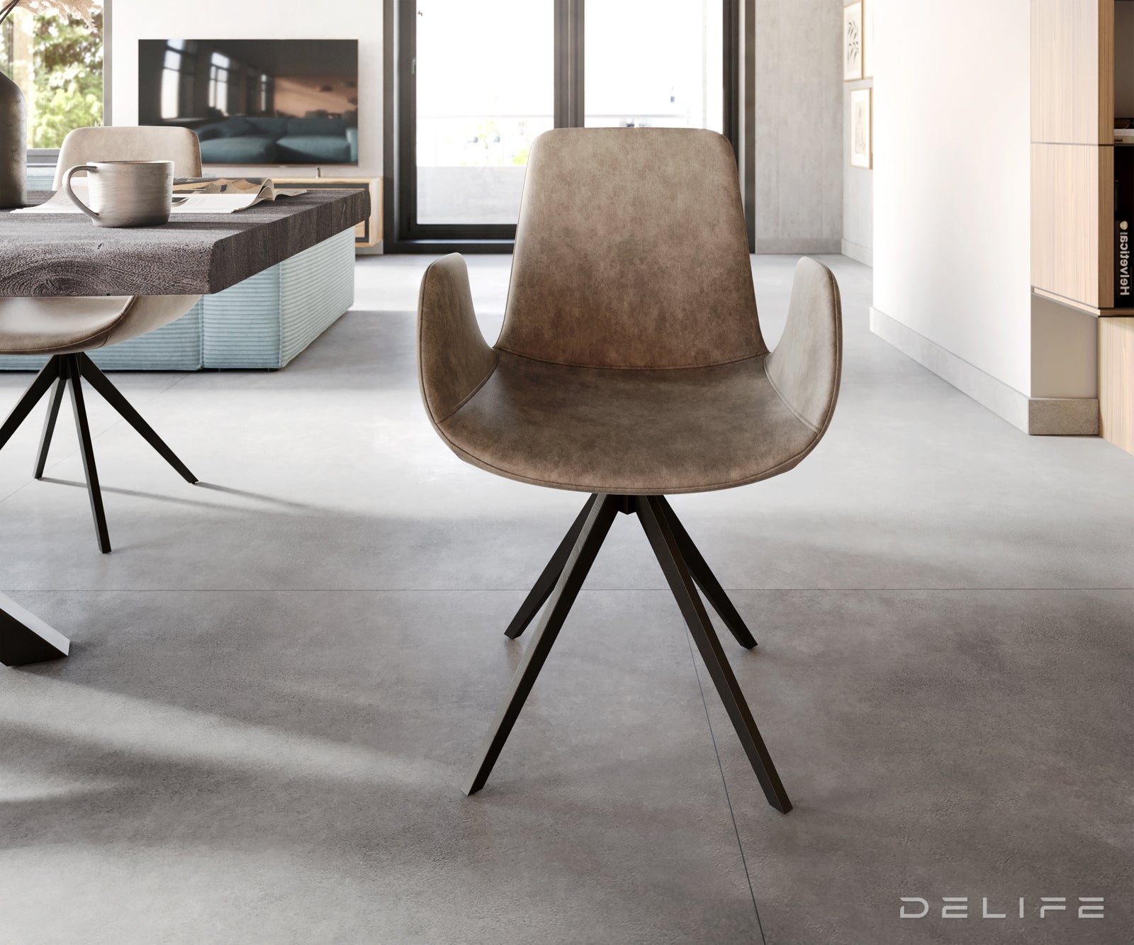 Blagovaonska stolica Ilia, Materijal: Mikrofibra