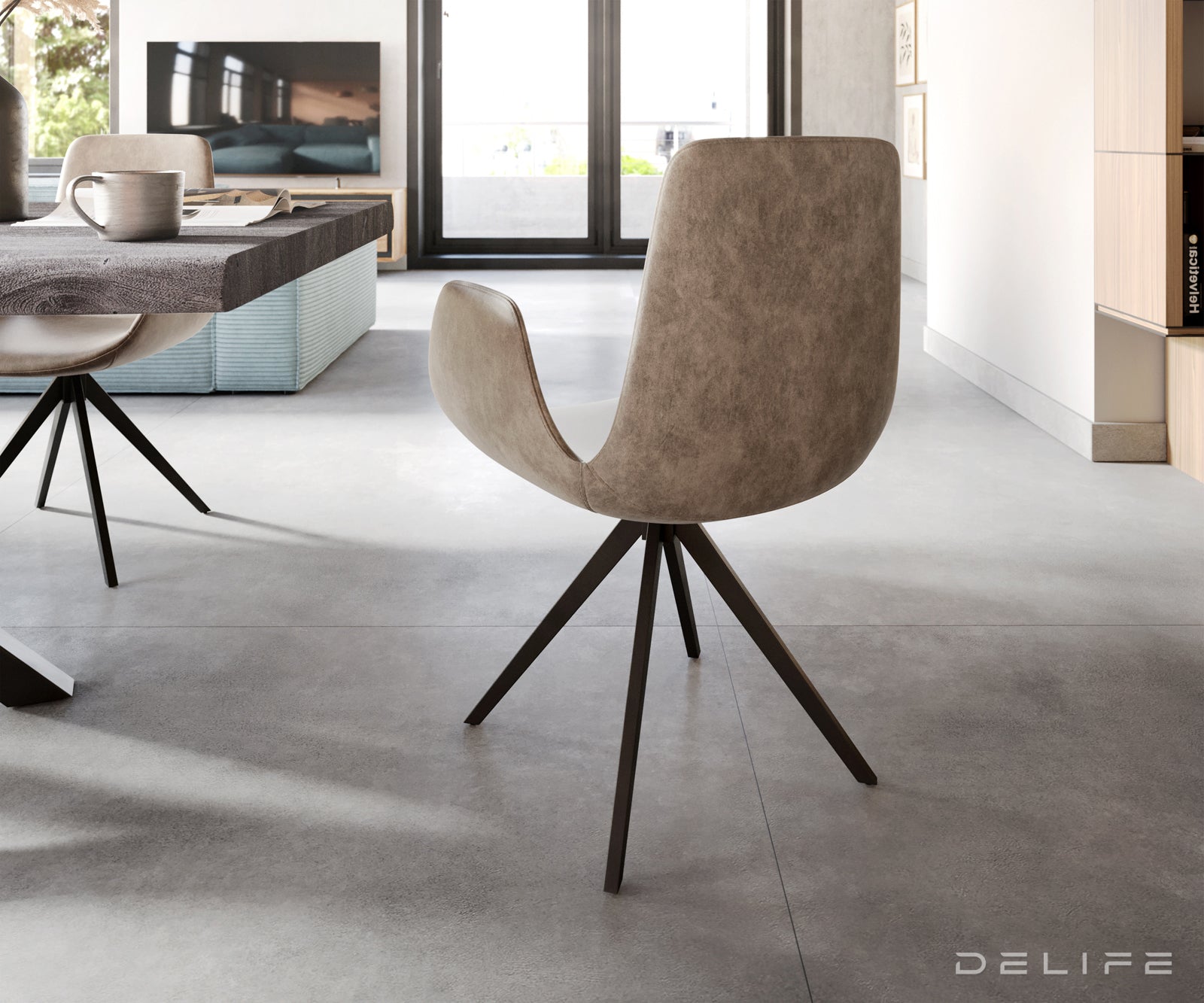 Blagovaonska stolica Ilia, Materijal: Mikrofibra