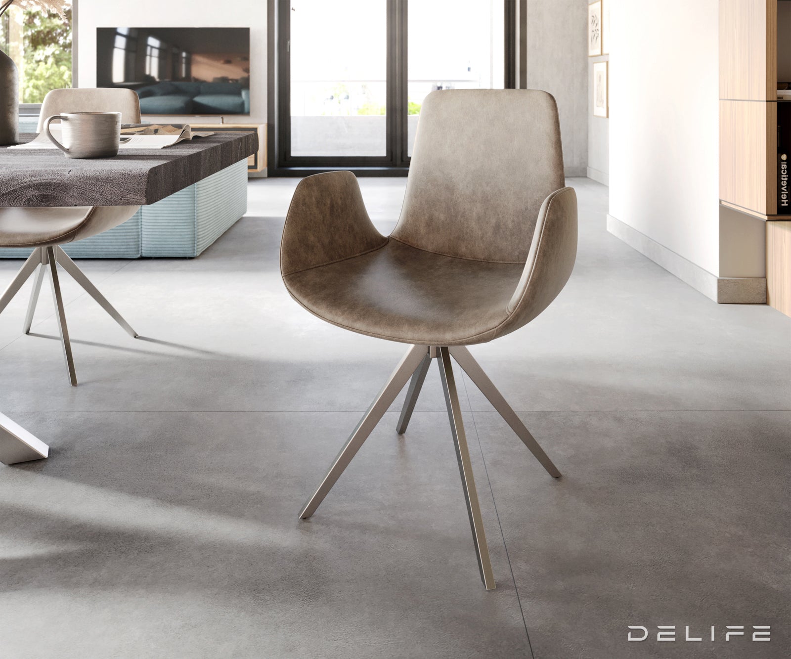 Blagovaonska stolica Ilia, Materijal: Mikrofibra