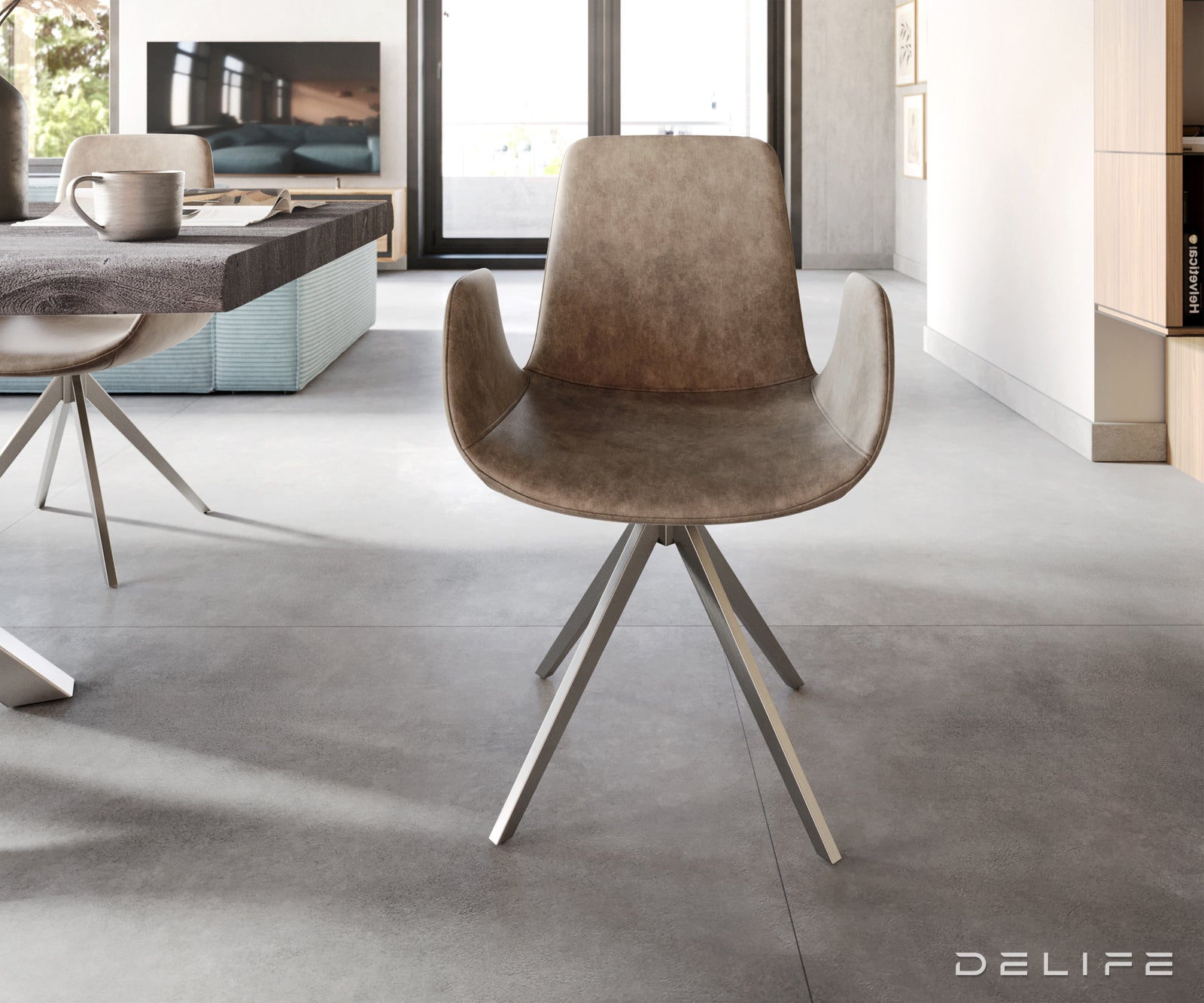 Blagovaonska stolica Ilia, Materijal: Mikrofibra