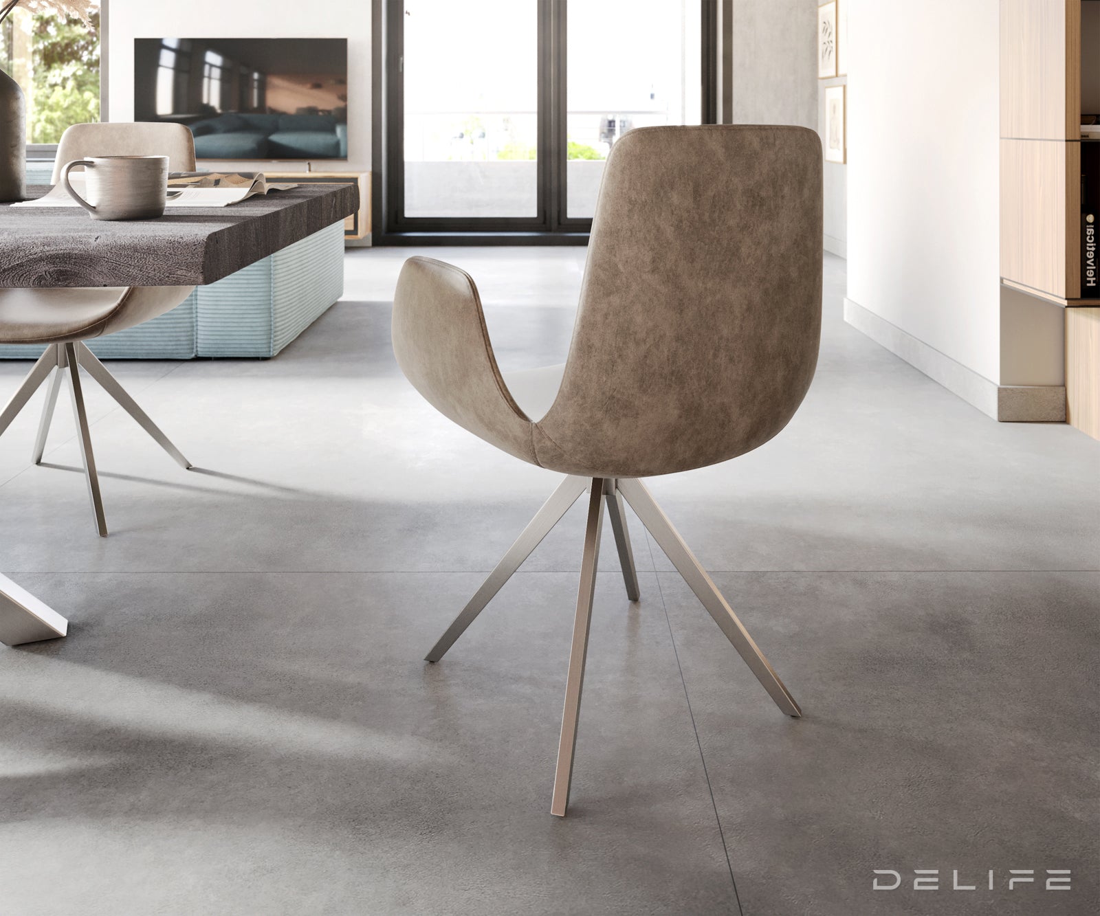 Blagovaonska stolica Ilia, Materijal: Mikrofibra