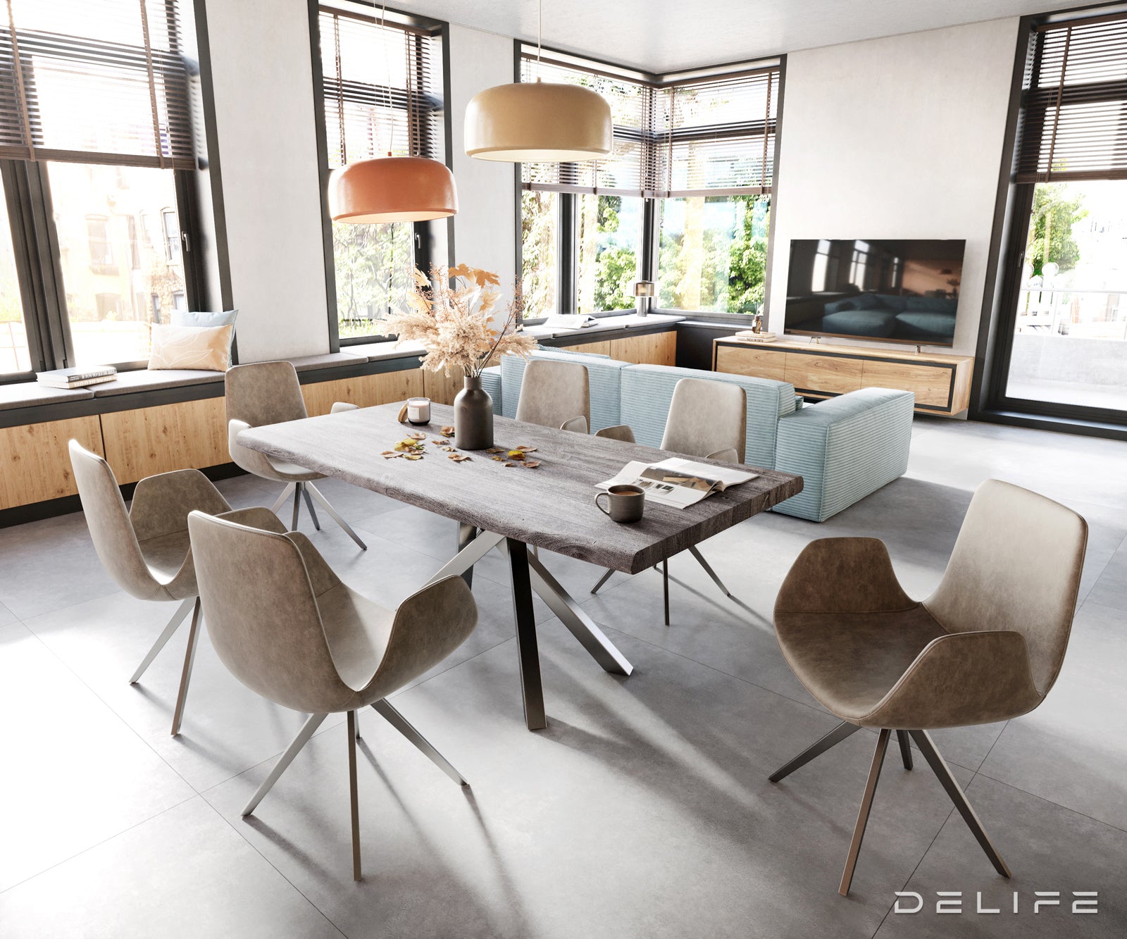 Blagovaonska stolica Ilia, Materijal: Mikrofibra