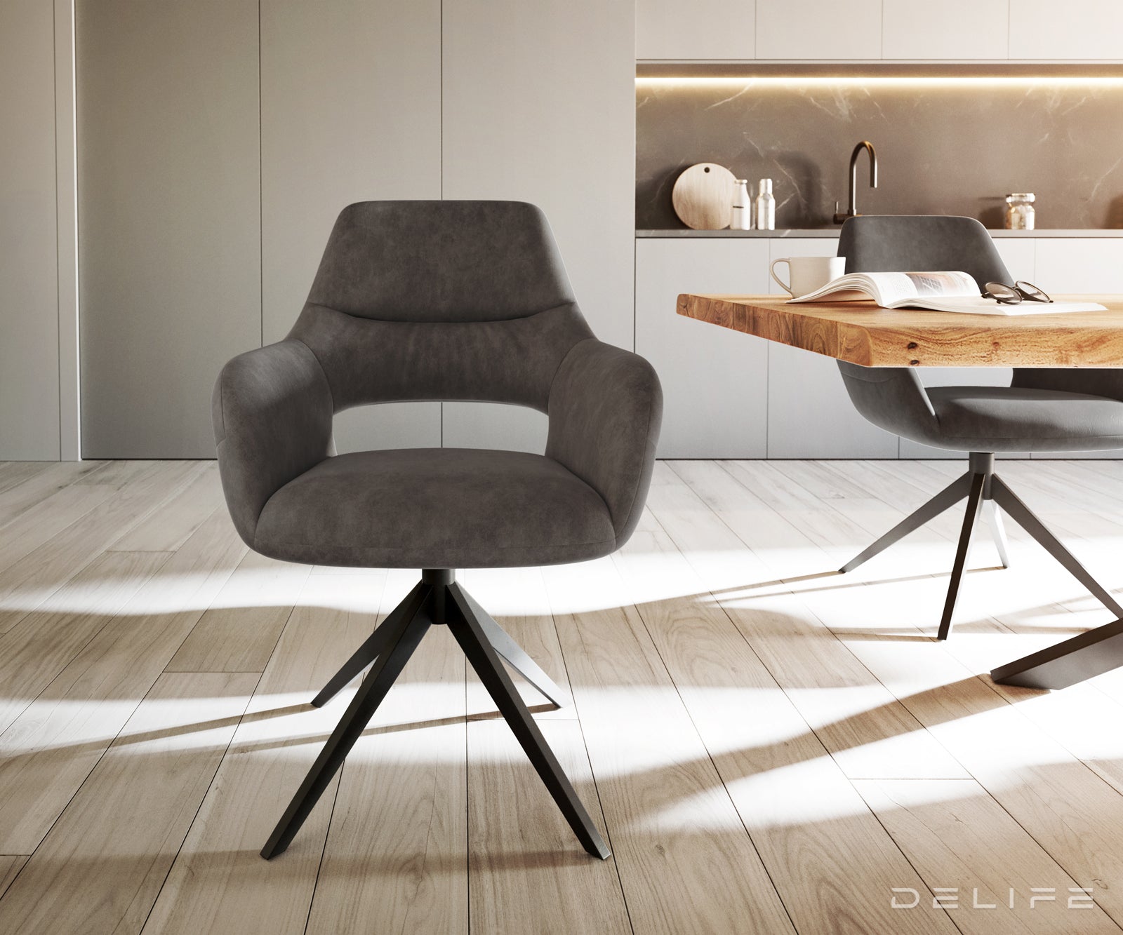 Blagovaonska stolica Yago, Materijal: Mikrofibra