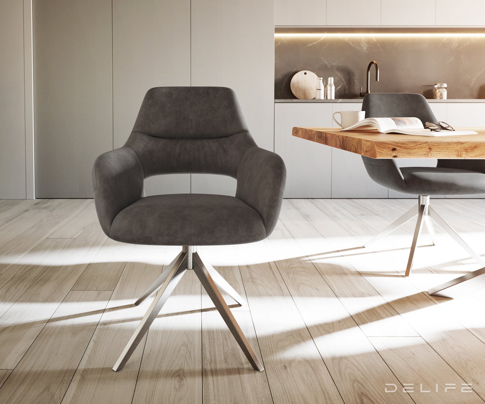 Blagovaonska stolica Yago, Materijal: Mikrofibra